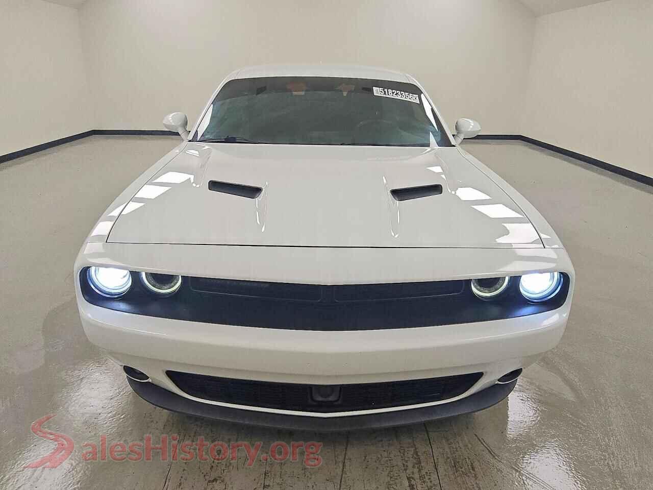2018 DODGE CHALLENGER VIN 2C3CDZAG5JH149815, rear view