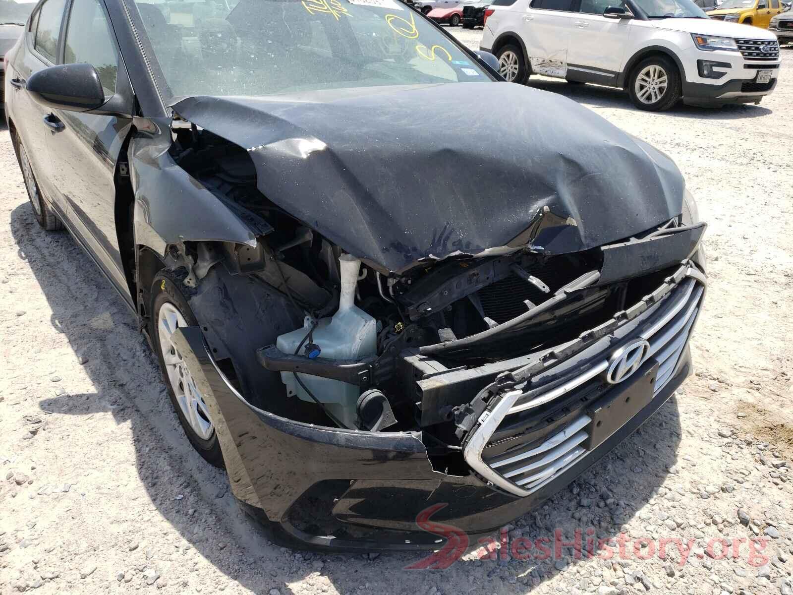 KMHD74LF2HU079580 2017 HYUNDAI ELANTRA