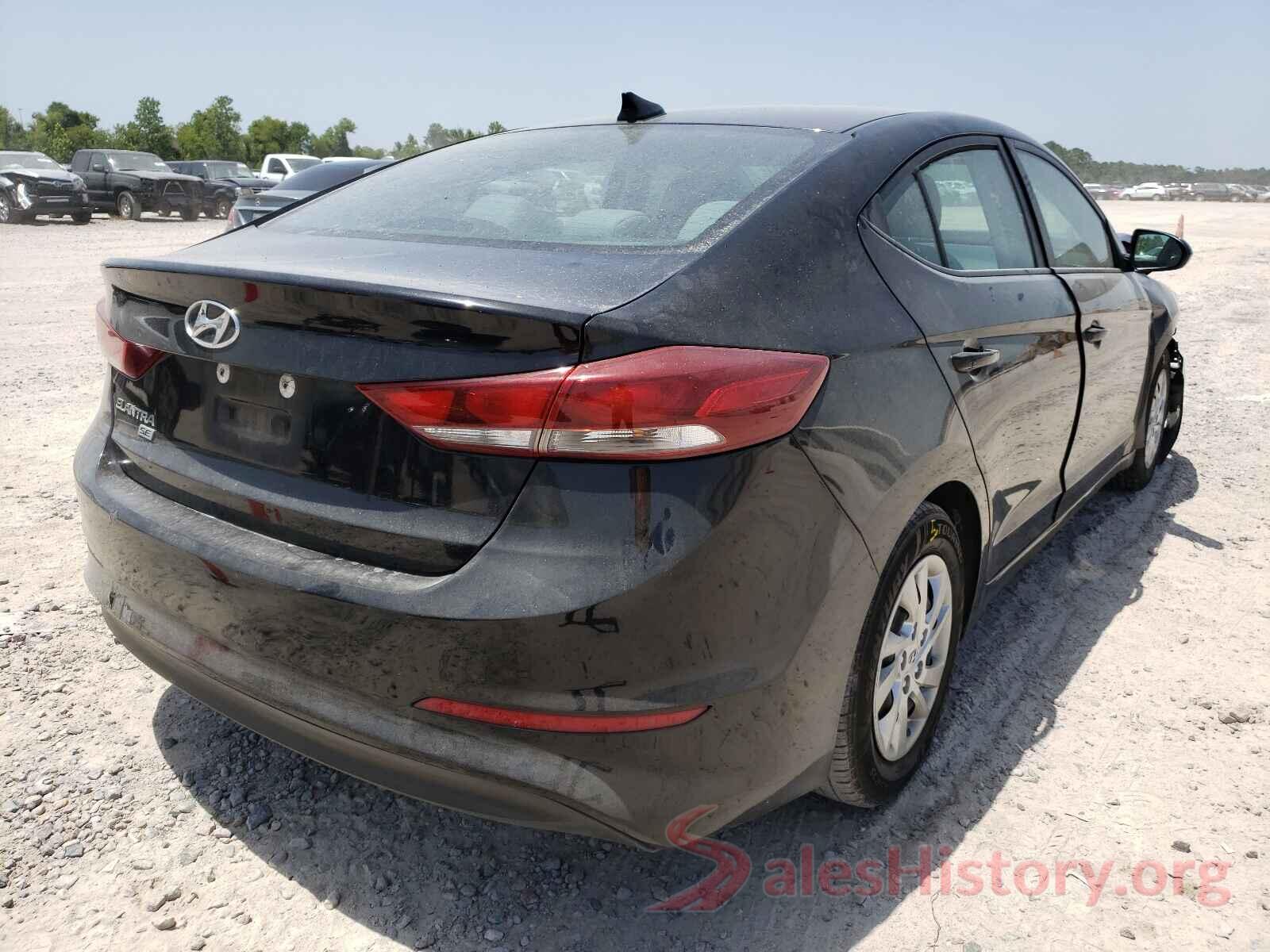 KMHD74LF2HU079580 2017 HYUNDAI ELANTRA