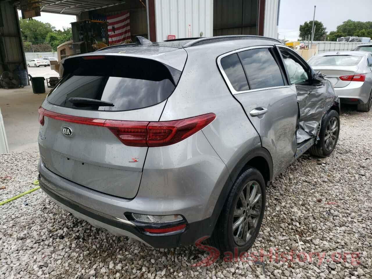 KNDP6CAC2L7816386 2020 KIA SPORTAGE