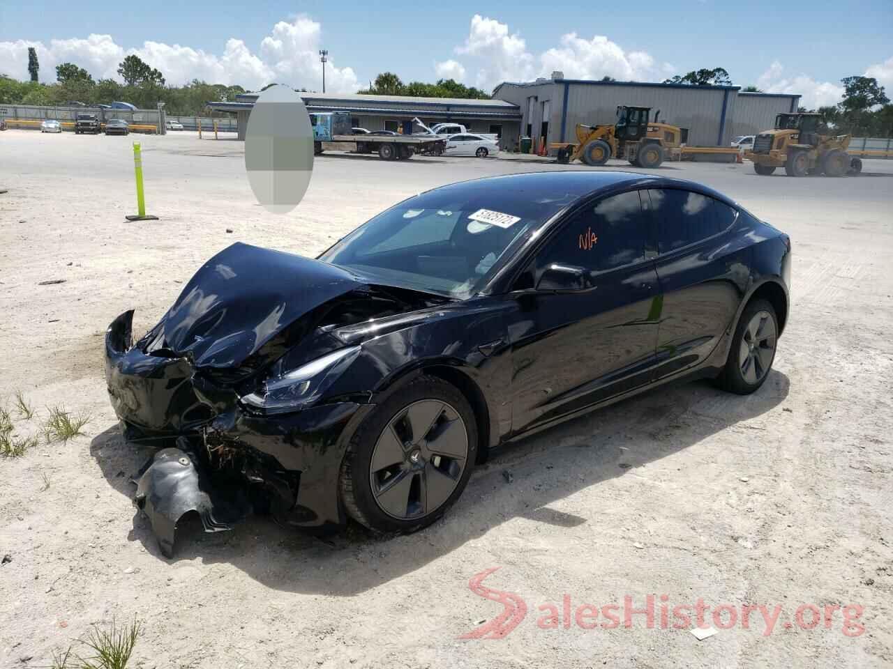 5YJ3E1EAXMF084261 2021 TESLA MODEL 3