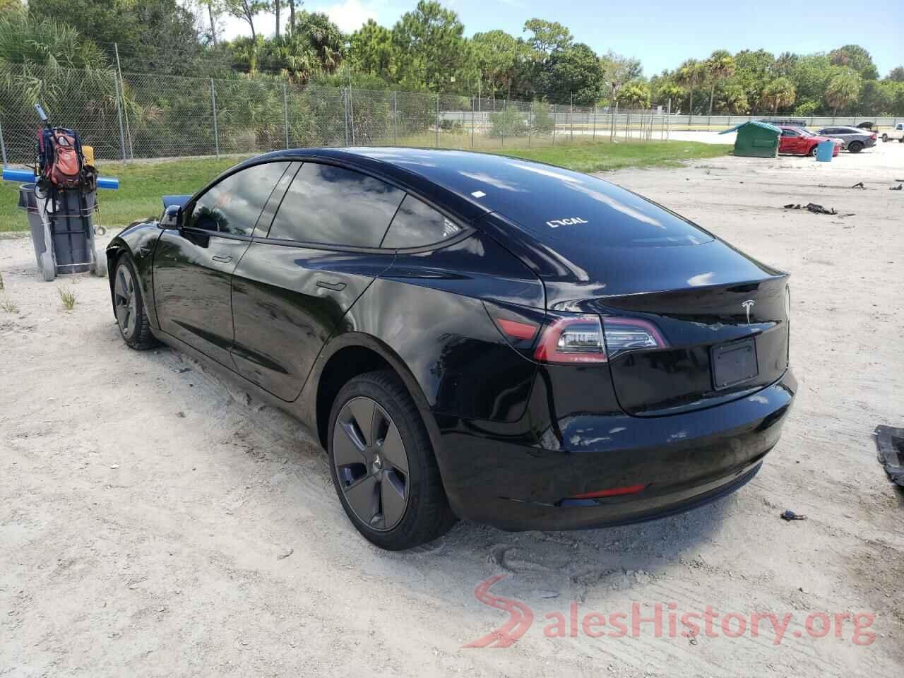 5YJ3E1EAXMF084261 2021 TESLA MODEL 3