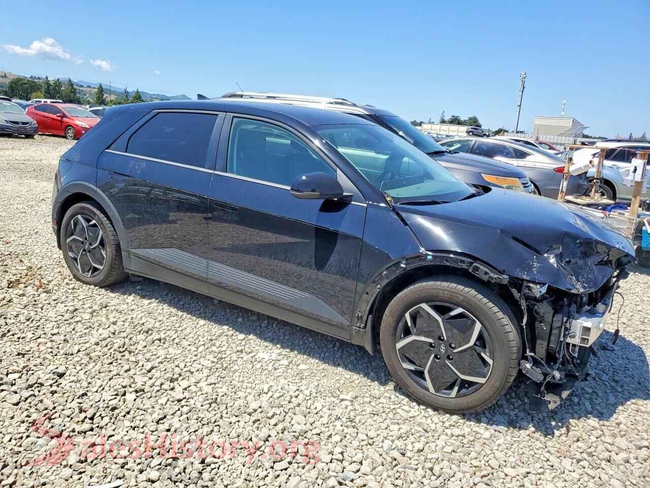 2024 HYUNDAI IONIQ VIN KM8KN4DEXRU263167, rear 3/4 view