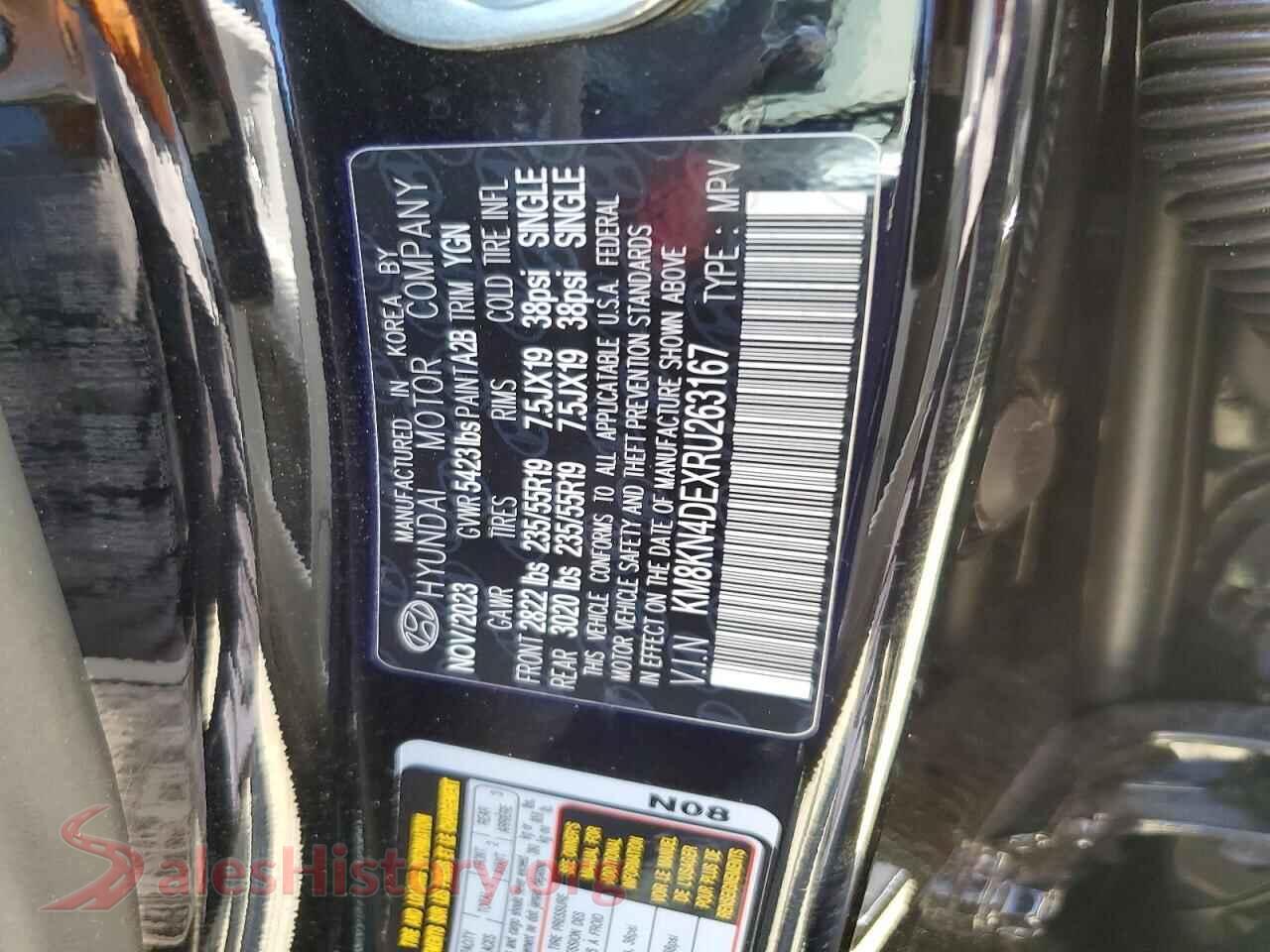 2024 HYUNDAI IONIQ VIN KM8KN4DEXRU263167, damage close-up