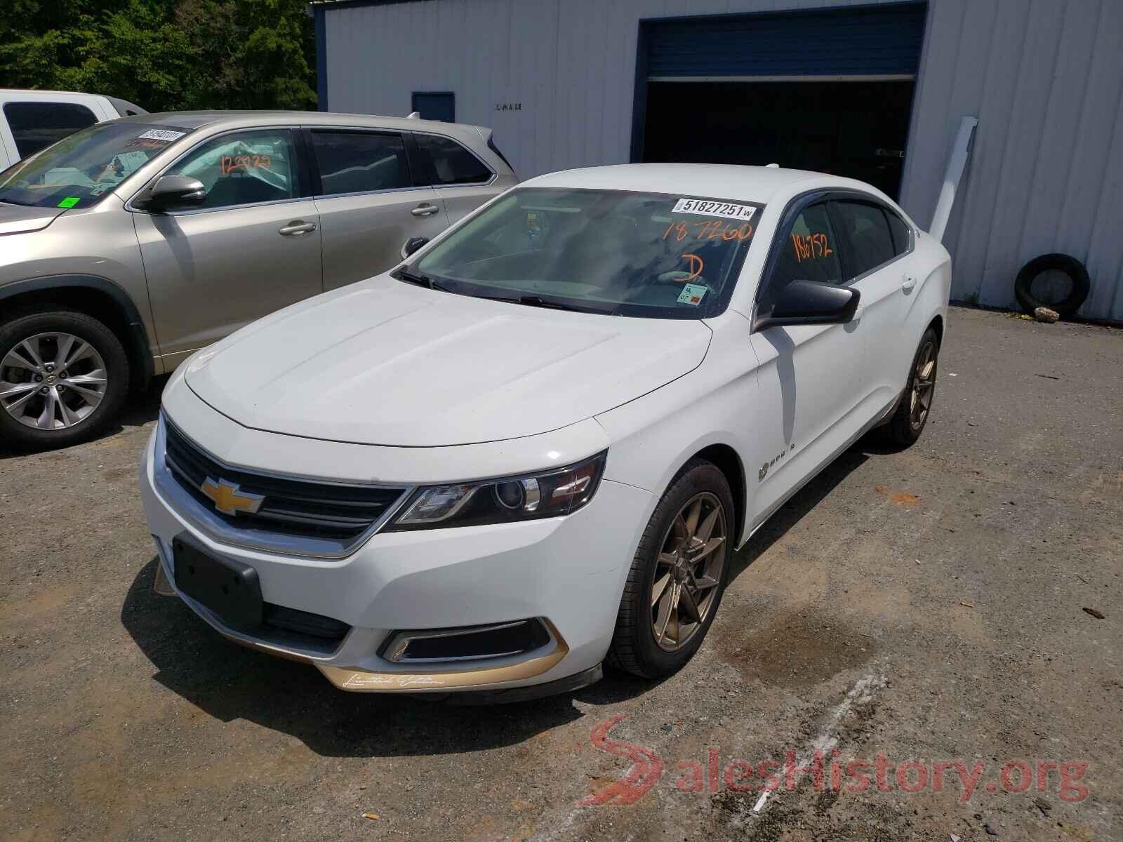 2G11X5SAXG9187260 2016 CHEVROLET IMPALA