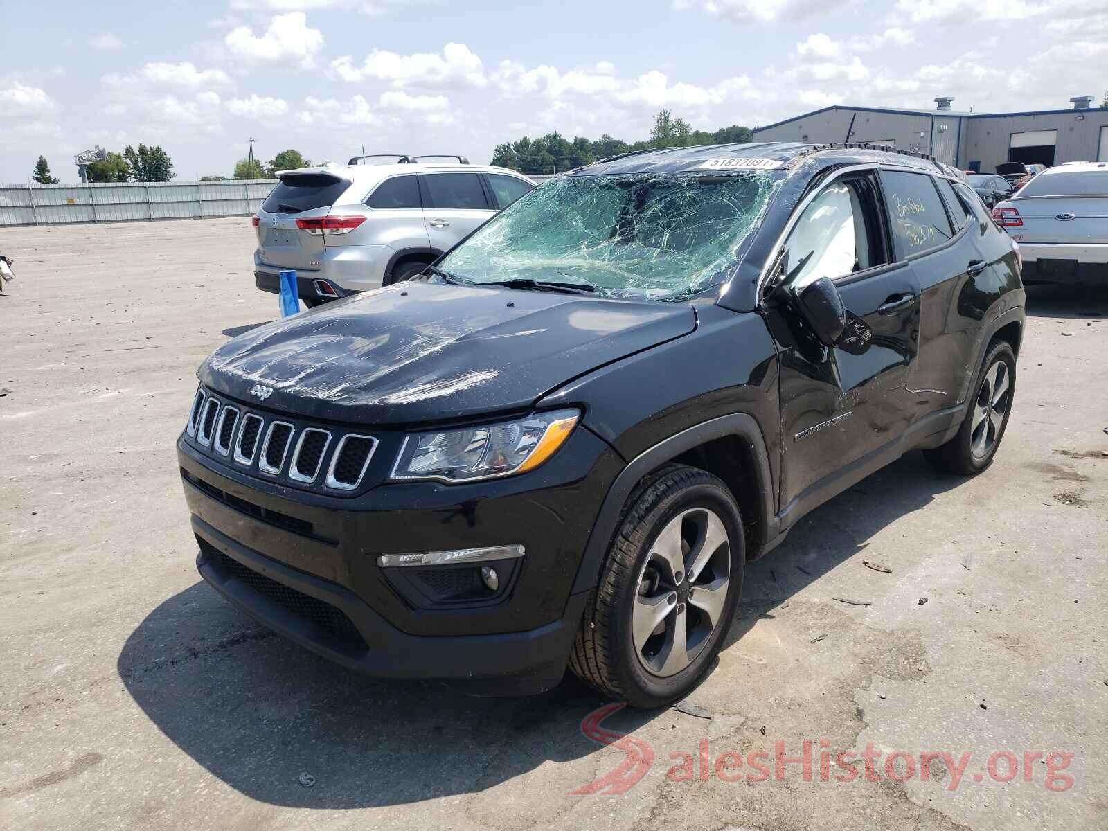 3C4NJCBBXJT235481 2018 JEEP COMPASS