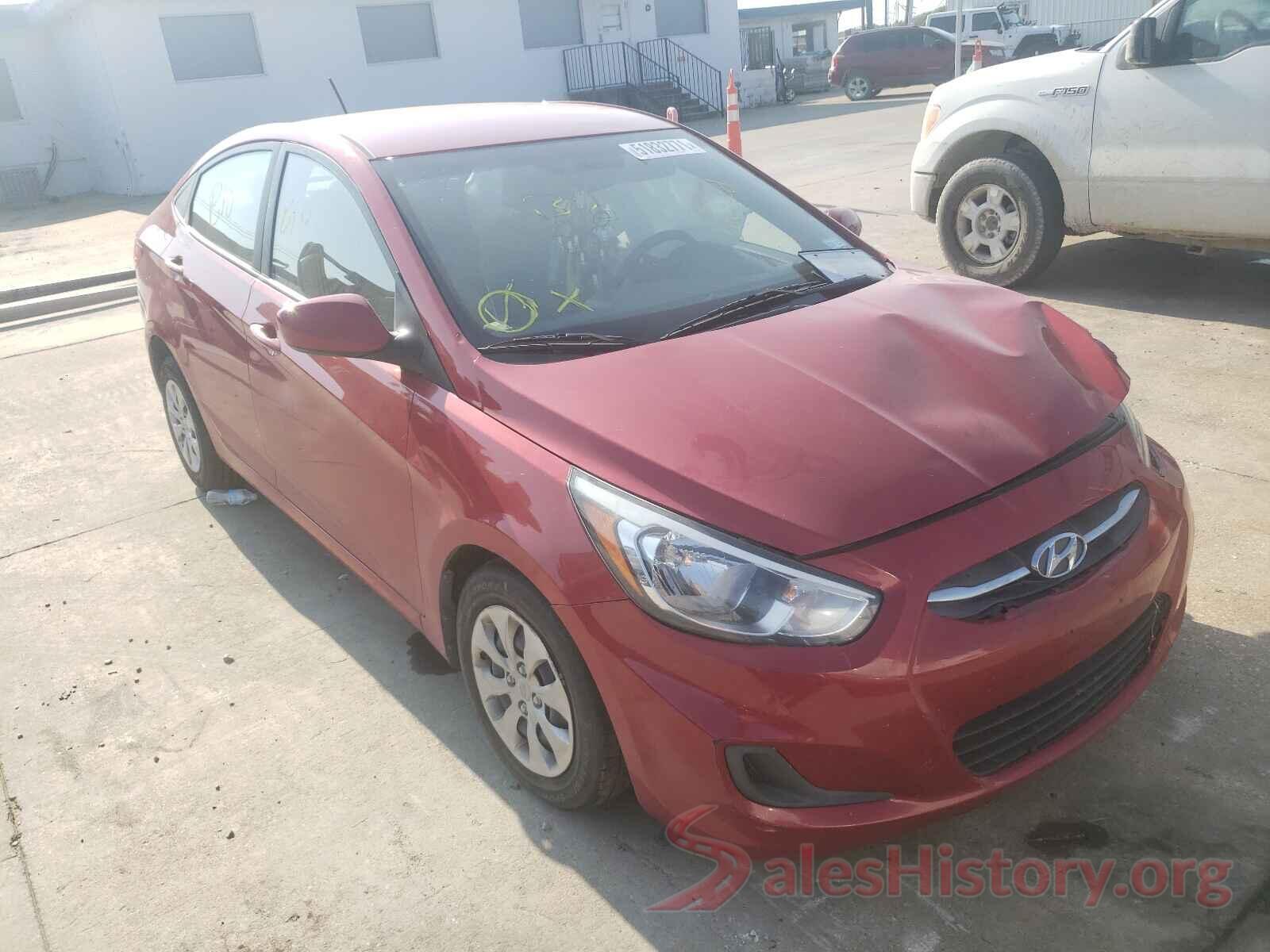 KMHCT4AE4GU013807 2016 HYUNDAI ACCENT