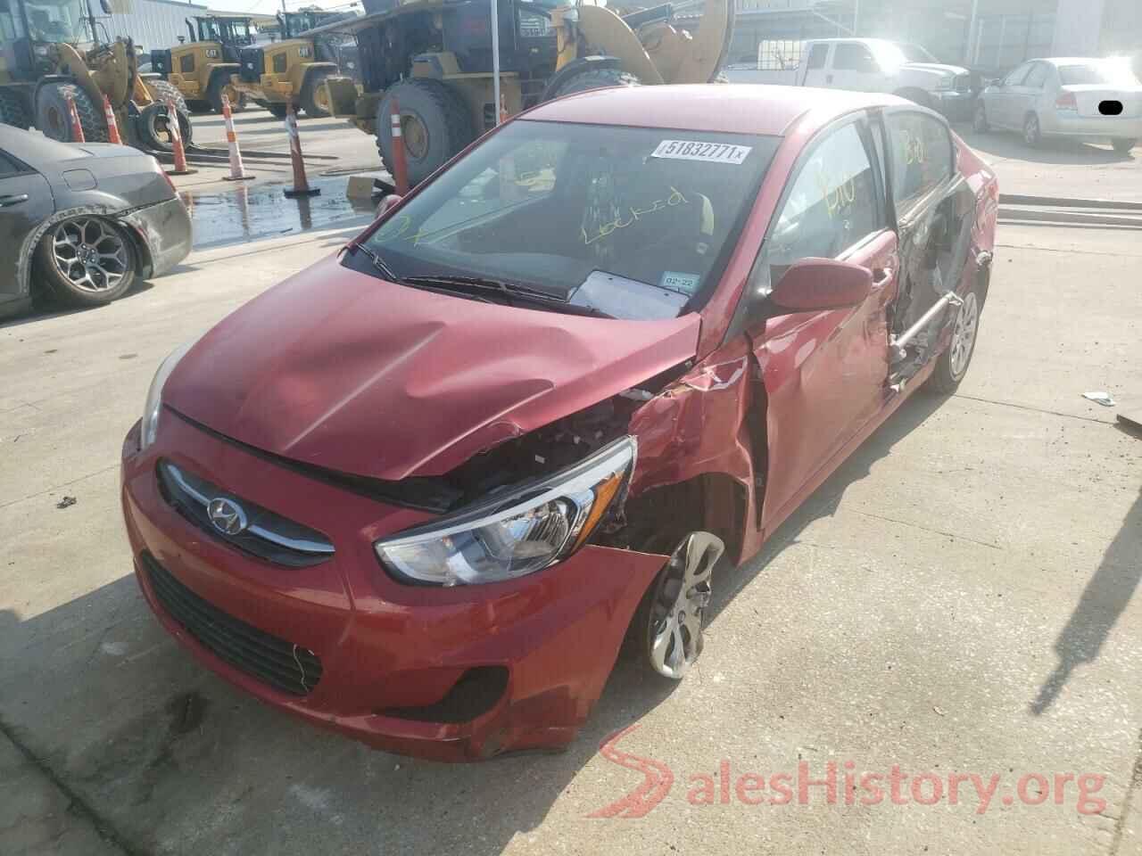 KMHCT4AE4GU013807 2016 HYUNDAI ACCENT