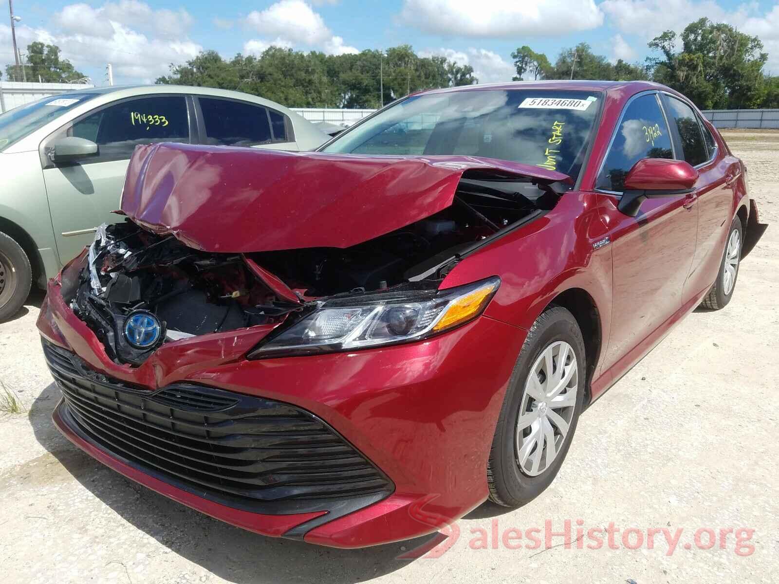 4T1B31HK6KU513871 2019 TOYOTA CAMRY