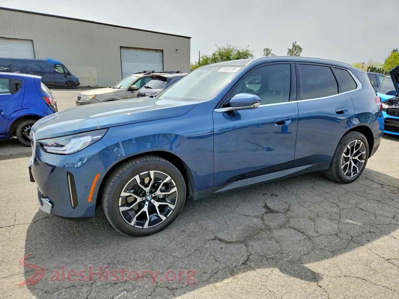 2025 BMW X3 VIN 5UX53GP05S9033407, auction photo