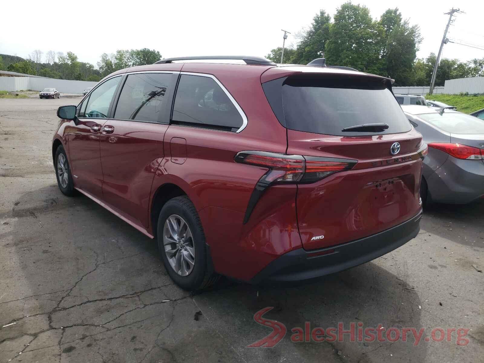 5TDJSKFC5MS009114 2021 TOYOTA SIENNA