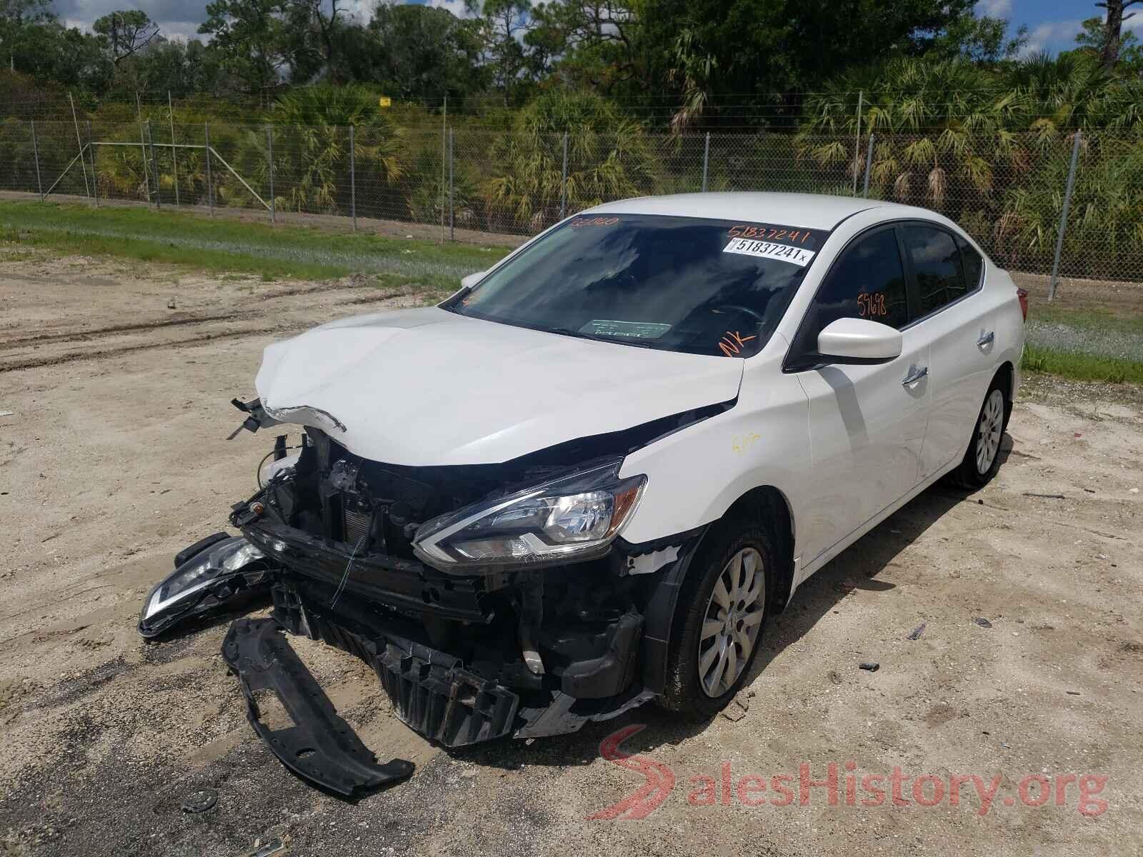 3N1AB7AP5HY332961 2017 NISSAN SENTRA