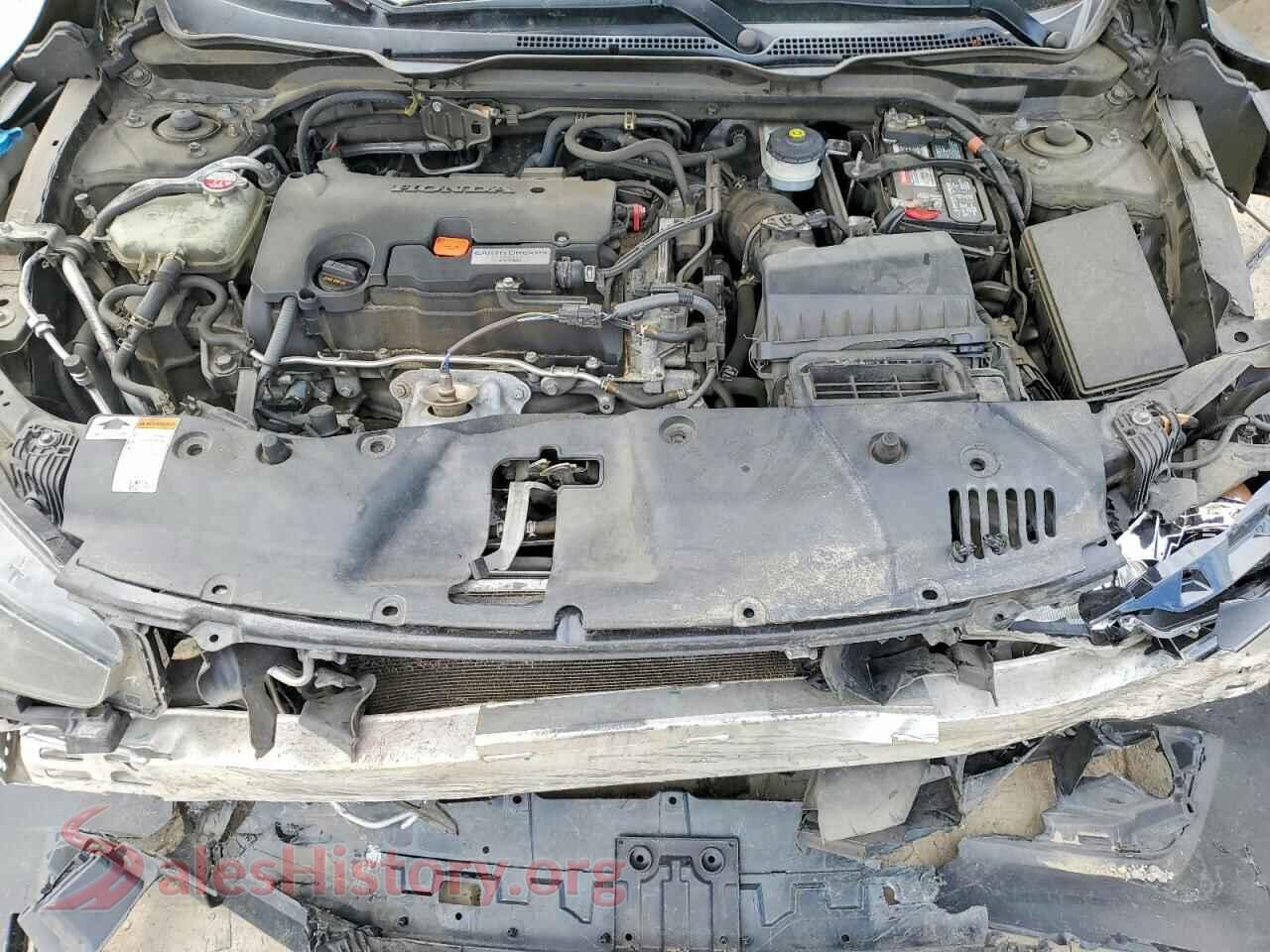 2019 HONDA CIVIC VIN 2HGFC2F60KH524967, VIN plate