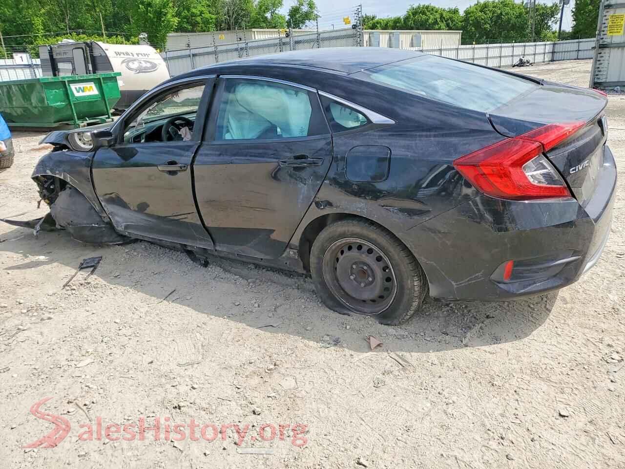 2019 HONDA CIVIC VIN 2HGFC2F60KH524967, front view