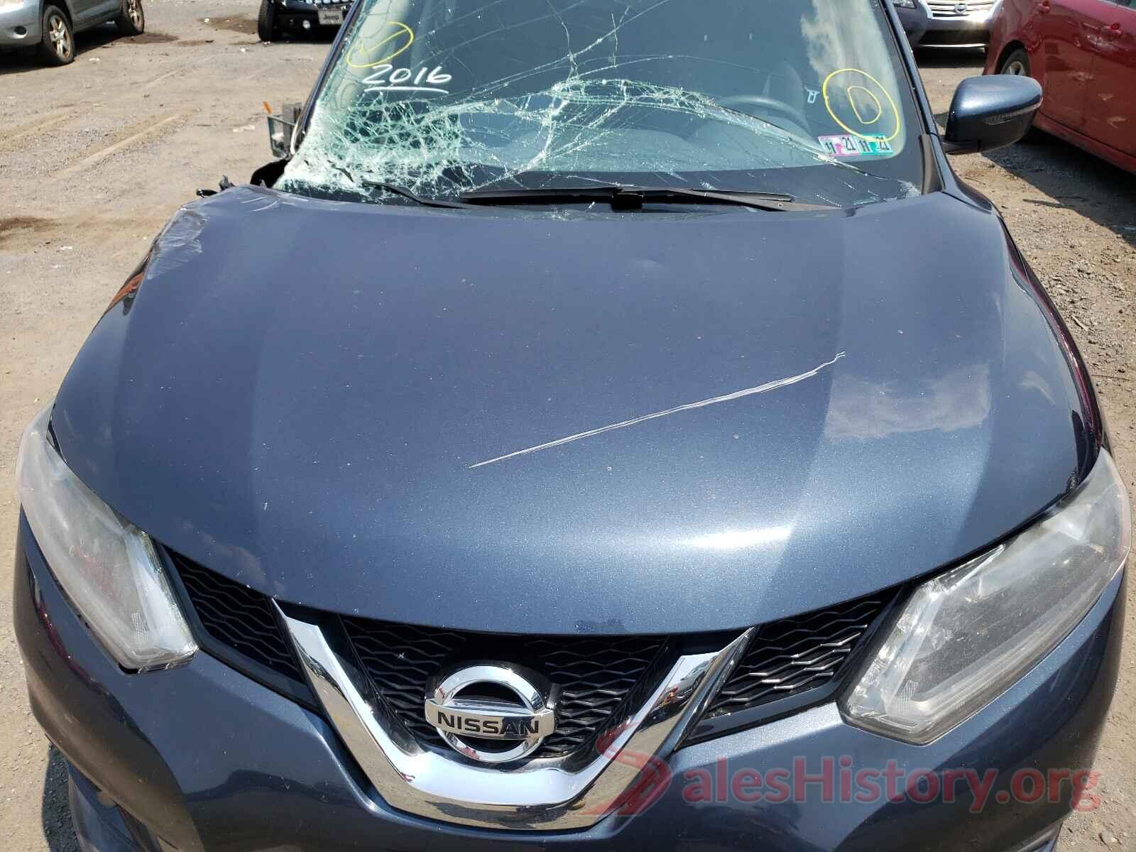 KNMAT2MV8GP605124 2016 NISSAN ROGUE