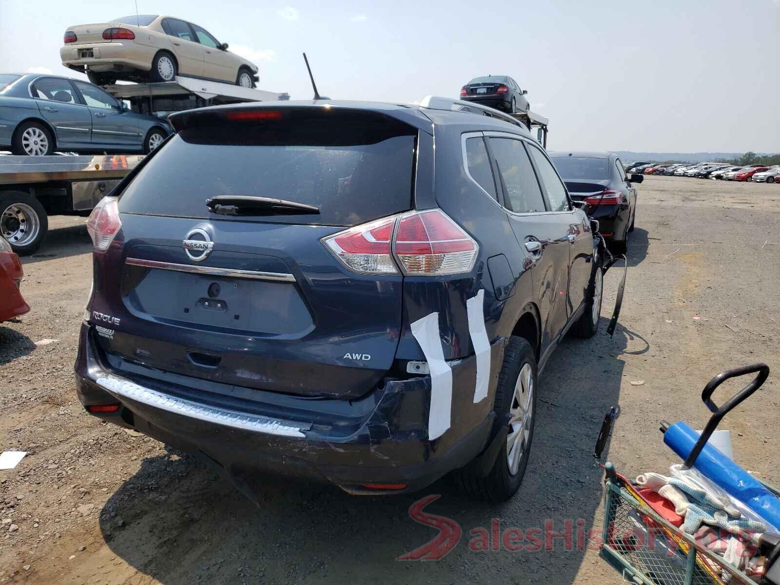 KNMAT2MV8GP605124 2016 NISSAN ROGUE