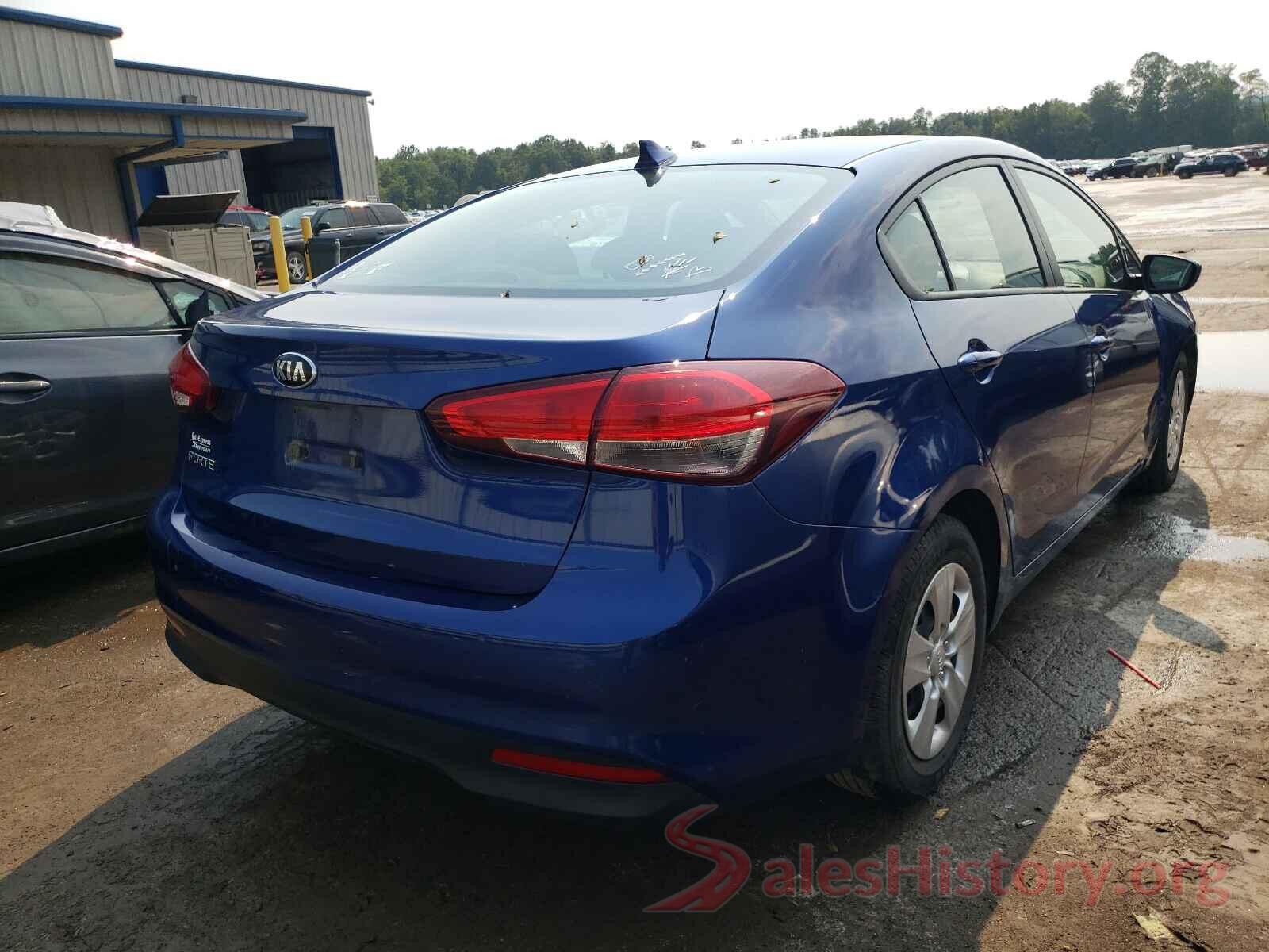 3KPFK4A71HE134722 2017 KIA FORTE