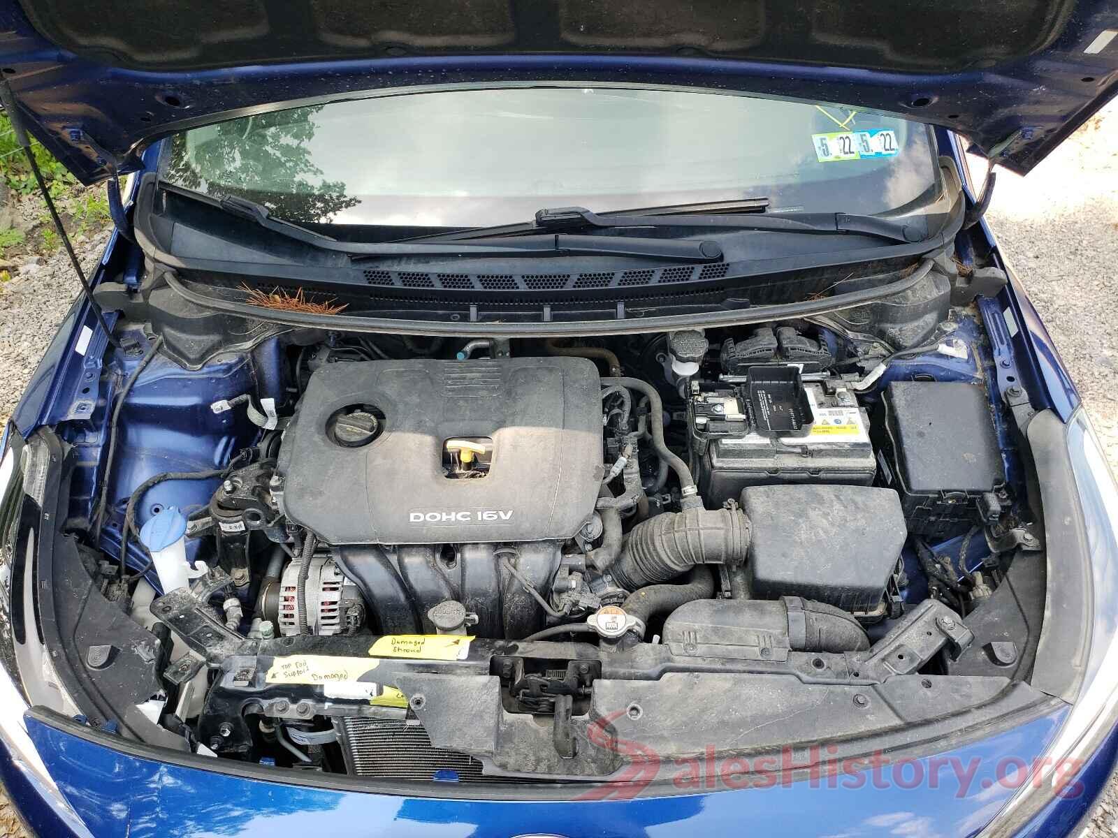 3KPFK4A71HE134722 2017 KIA FORTE