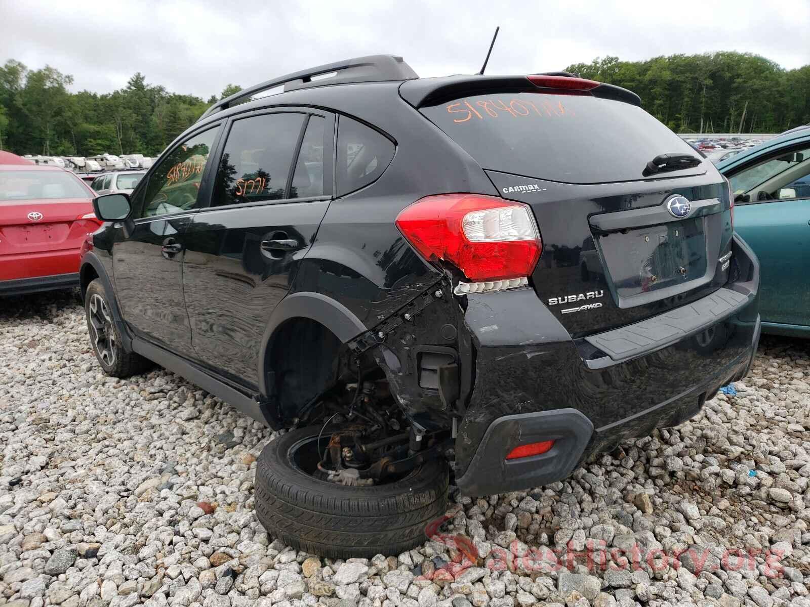 JF2GPABC6G8240464 2016 SUBARU CROSSTREK