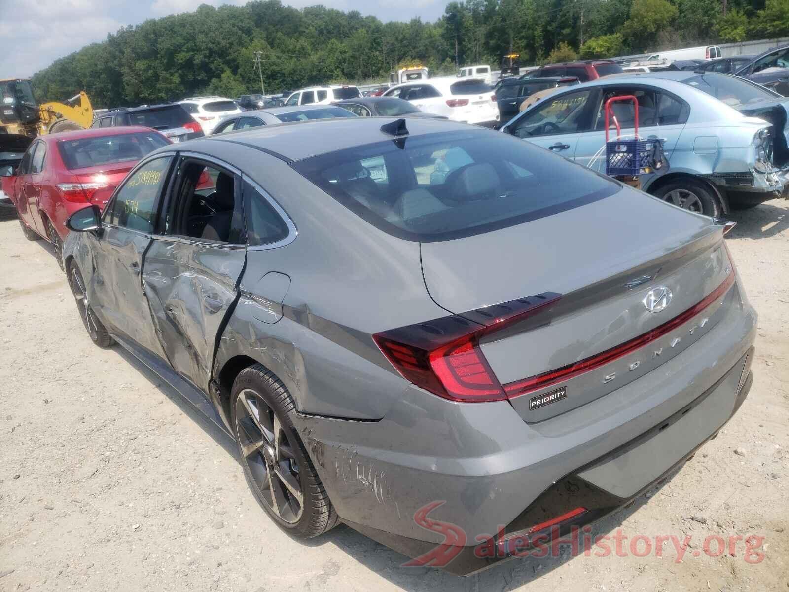 5NPEJ4J2XMH124828 2021 HYUNDAI SONATA