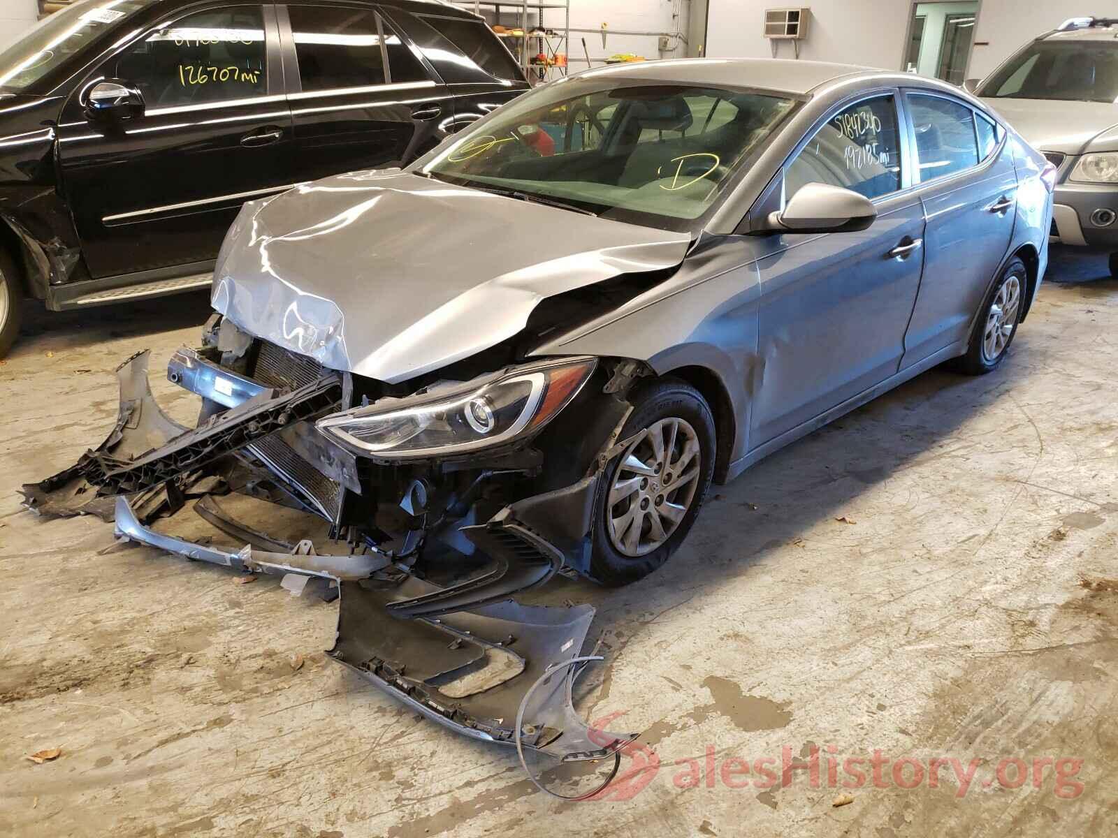 KMHD74LF9HU358184 2017 HYUNDAI ELANTRA