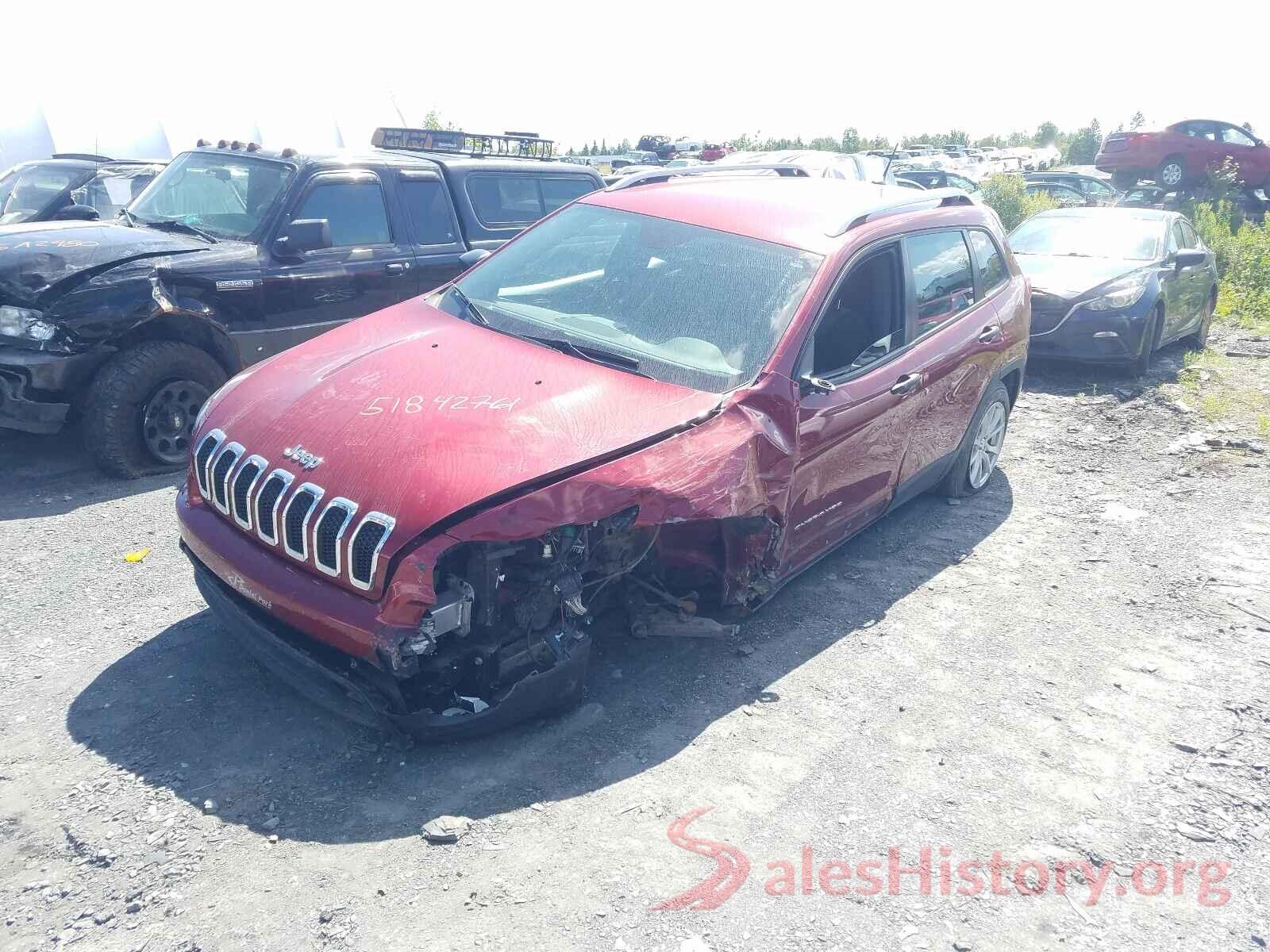 1C4PJMAS1GW135126 2016 JEEP CHEROKEE