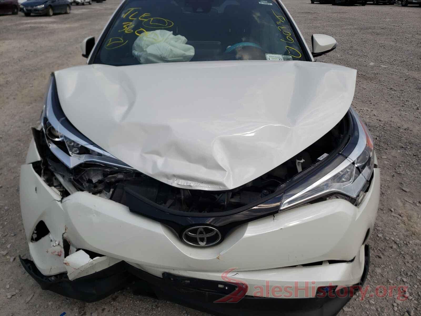 NMTKHMBX7KR072749 2019 TOYOTA C-HR