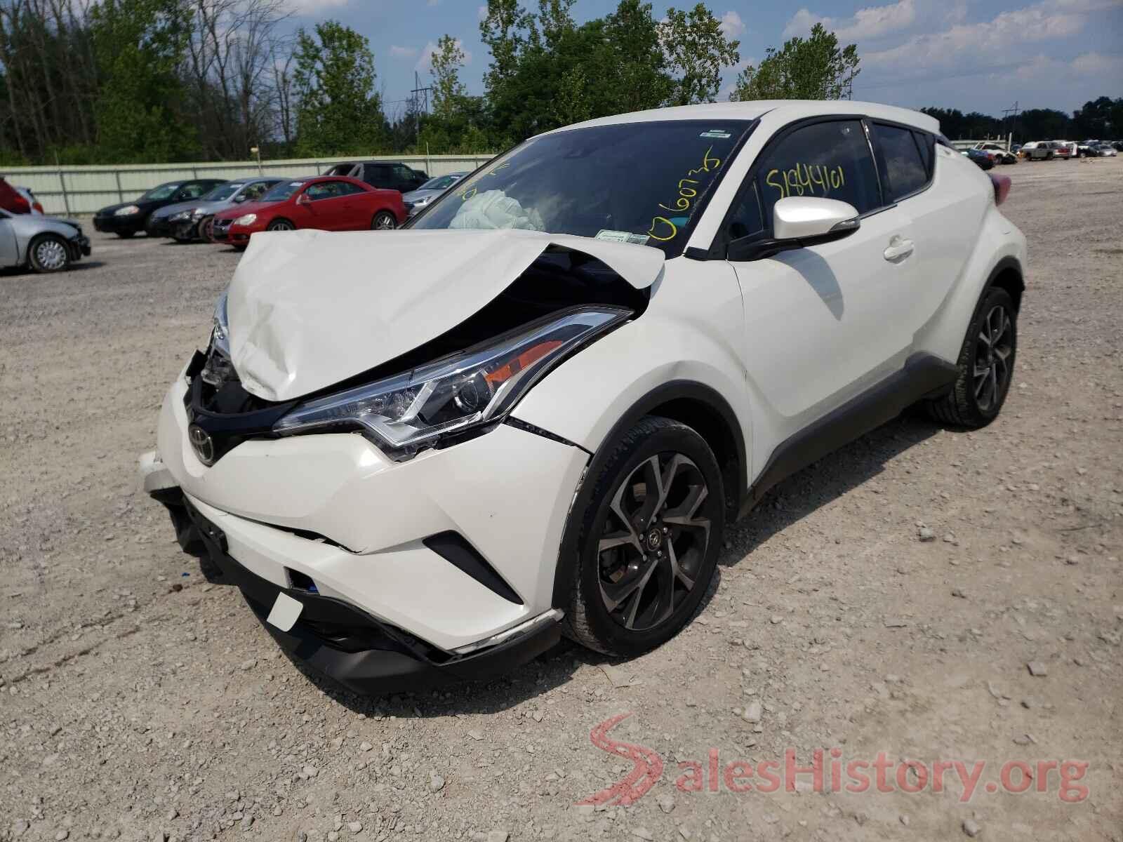 NMTKHMBX7KR072749 2019 TOYOTA C-HR