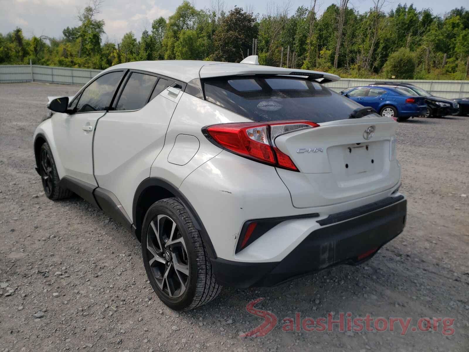 NMTKHMBX7KR072749 2019 TOYOTA C-HR