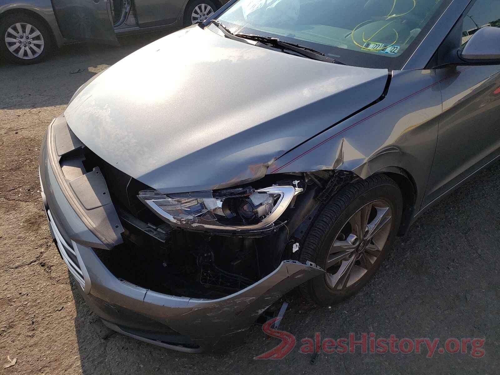 KMHD84LF0JU560026 2018 HYUNDAI ELANTRA