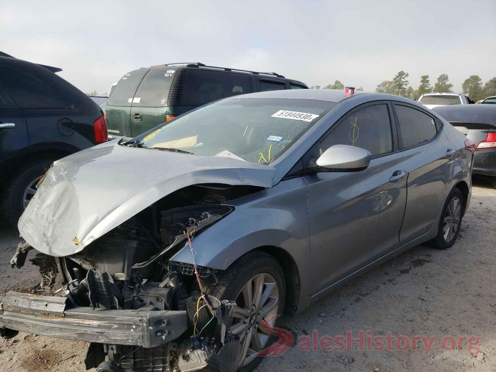 KMHDH4AE6GU511805 2016 HYUNDAI ELANTRA