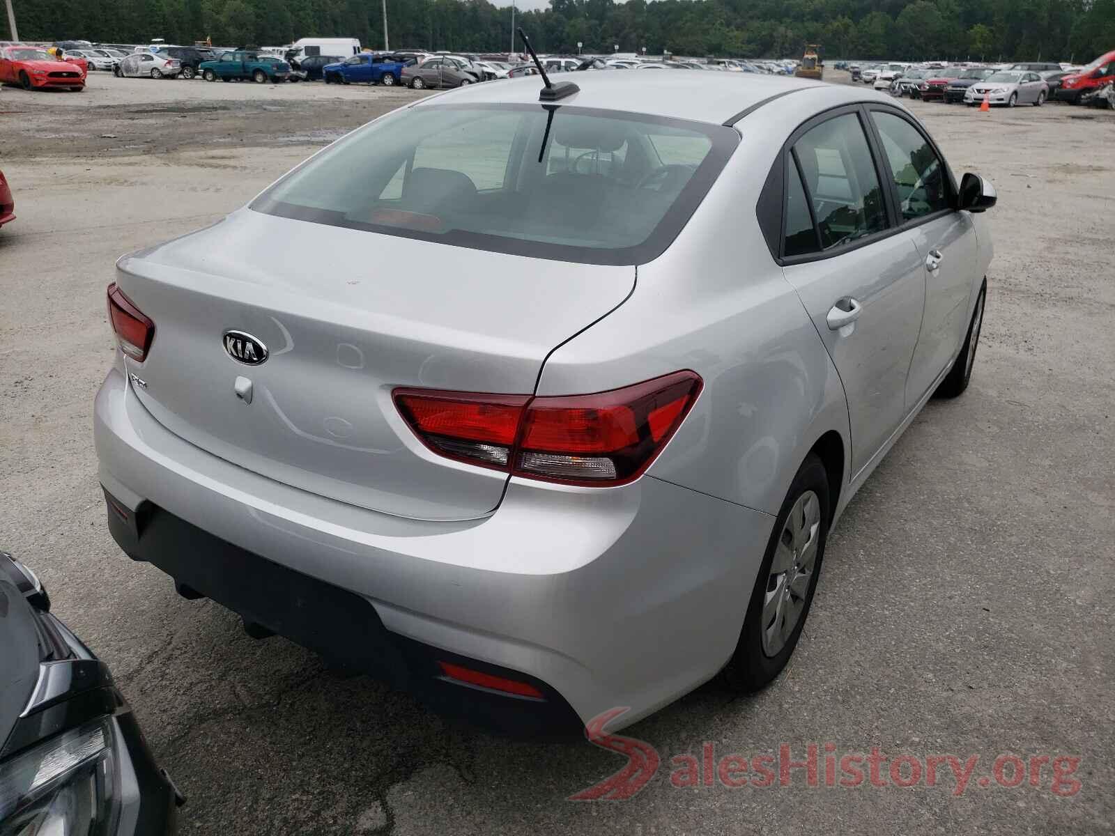 3KPA24AB1KE243400 2019 KIA RIO