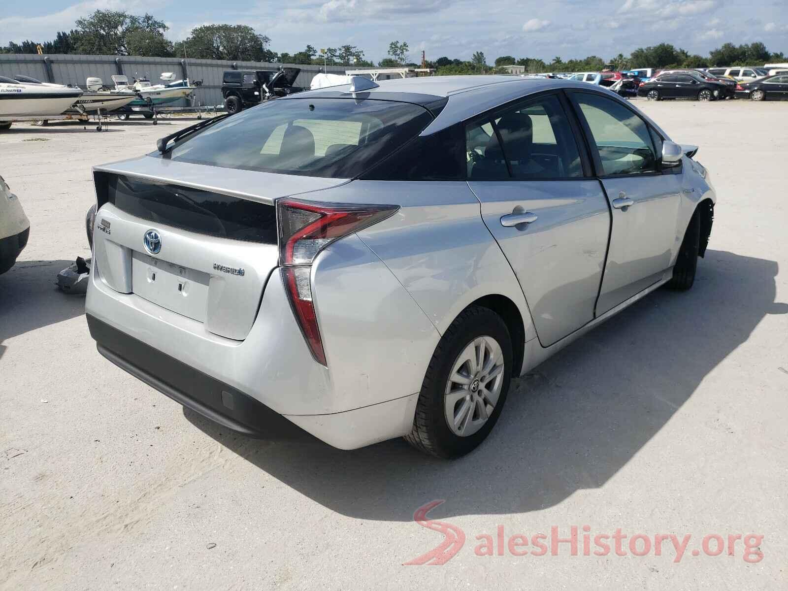 JTDKBRFU0G3014734 2016 TOYOTA PRIUS