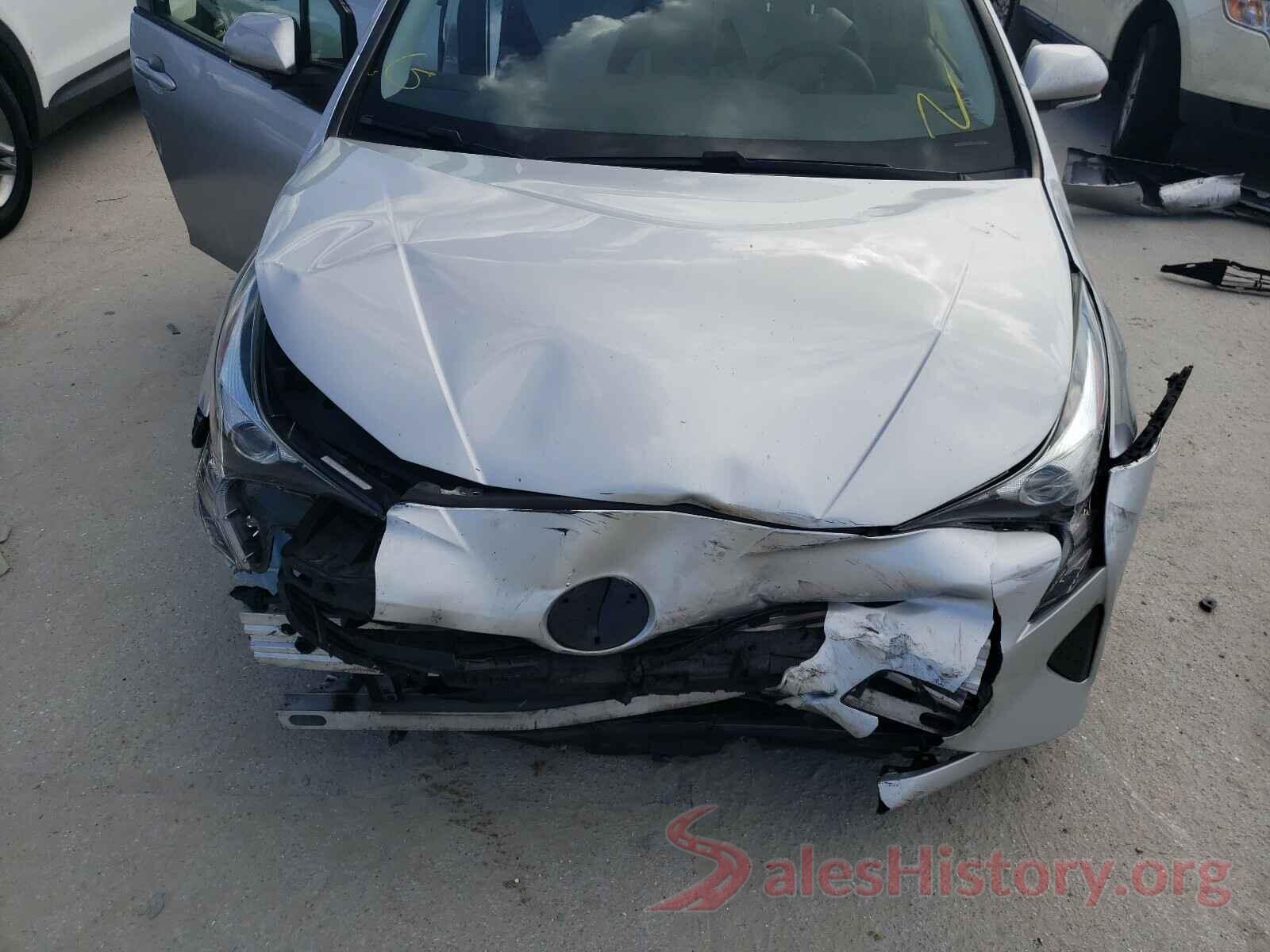 JTDKBRFU0G3014734 2016 TOYOTA PRIUS