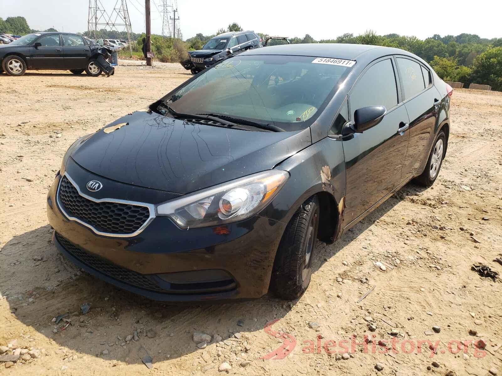 KNAFX4A63G5501278 2016 KIA FORTE