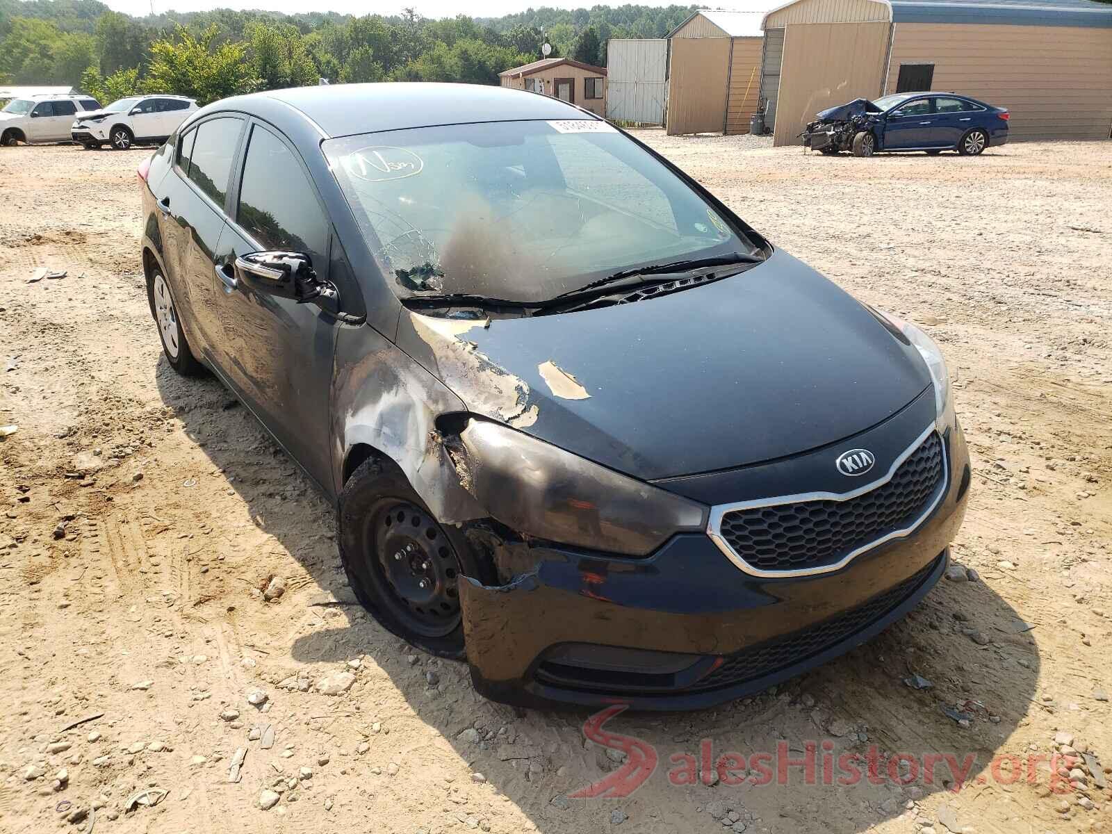 KNAFX4A63G5501278 2016 KIA FORTE