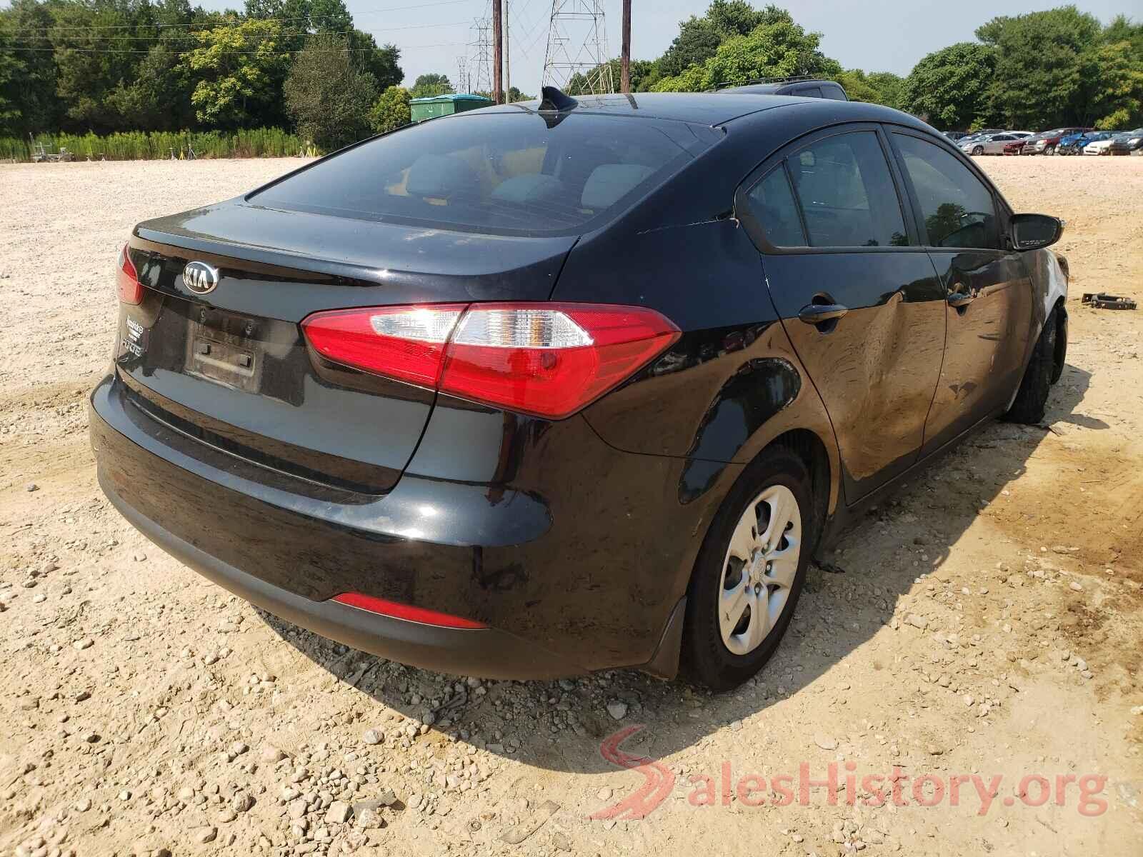 KNAFX4A63G5501278 2016 KIA FORTE