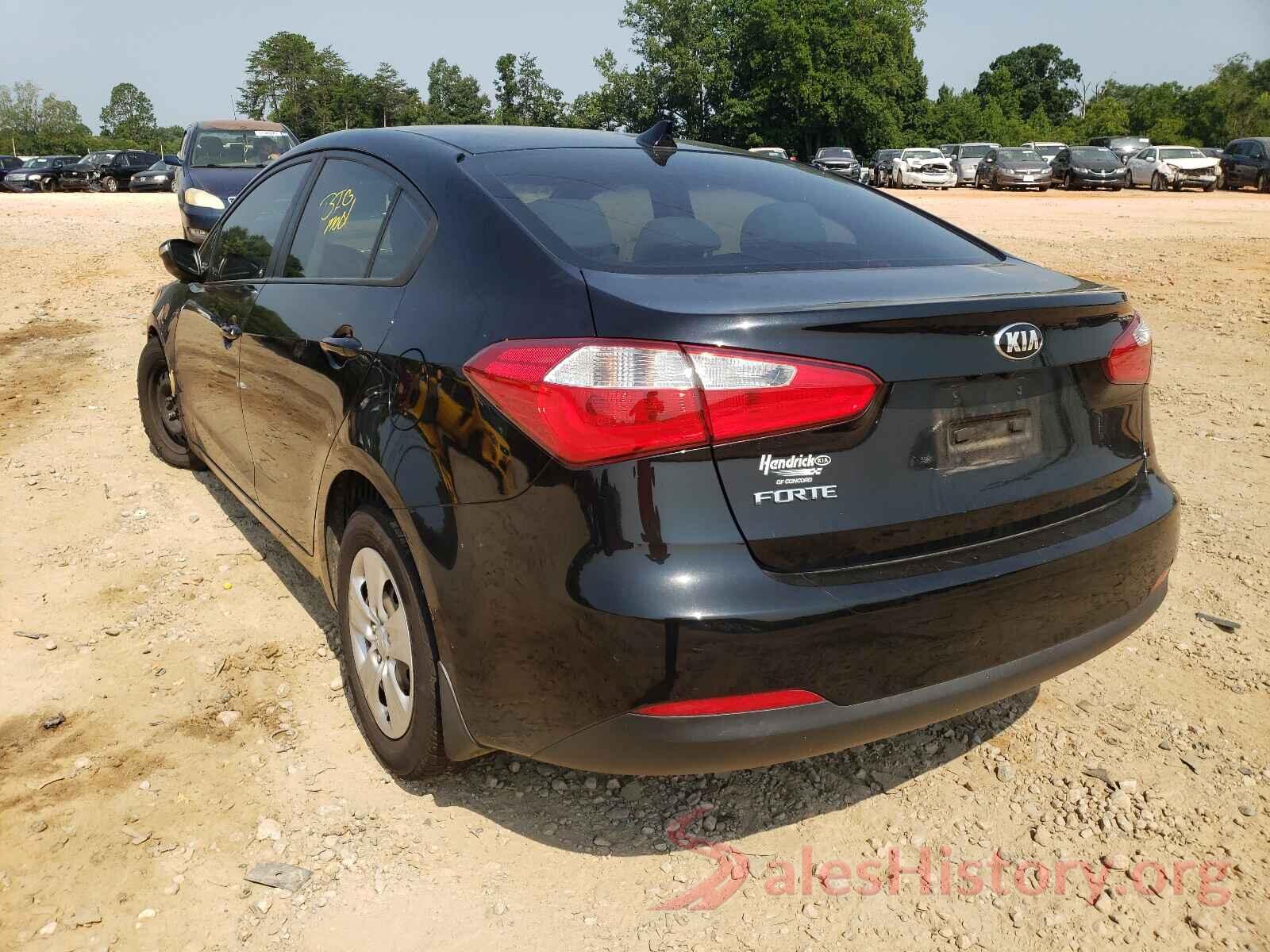 KNAFX4A63G5501278 2016 KIA FORTE