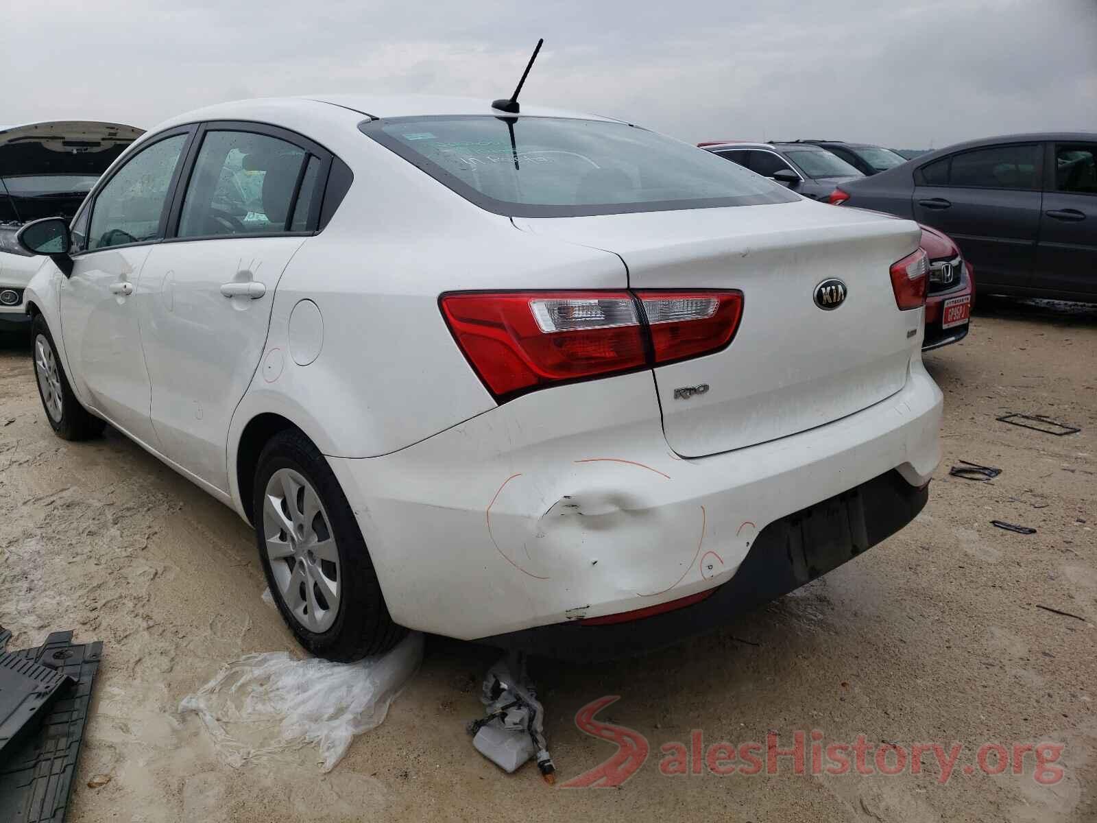 KNADM4A35G6626122 2016 KIA RIO