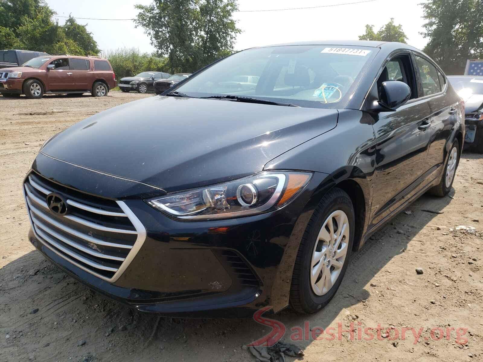 5NPD74LF3HH134102 2017 HYUNDAI ELANTRA