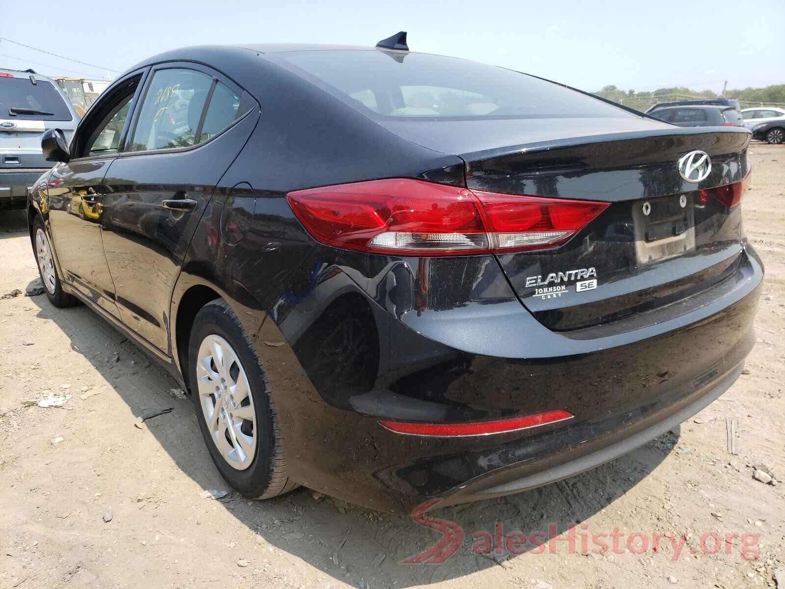 5NPD74LF3HH134102 2017 HYUNDAI ELANTRA