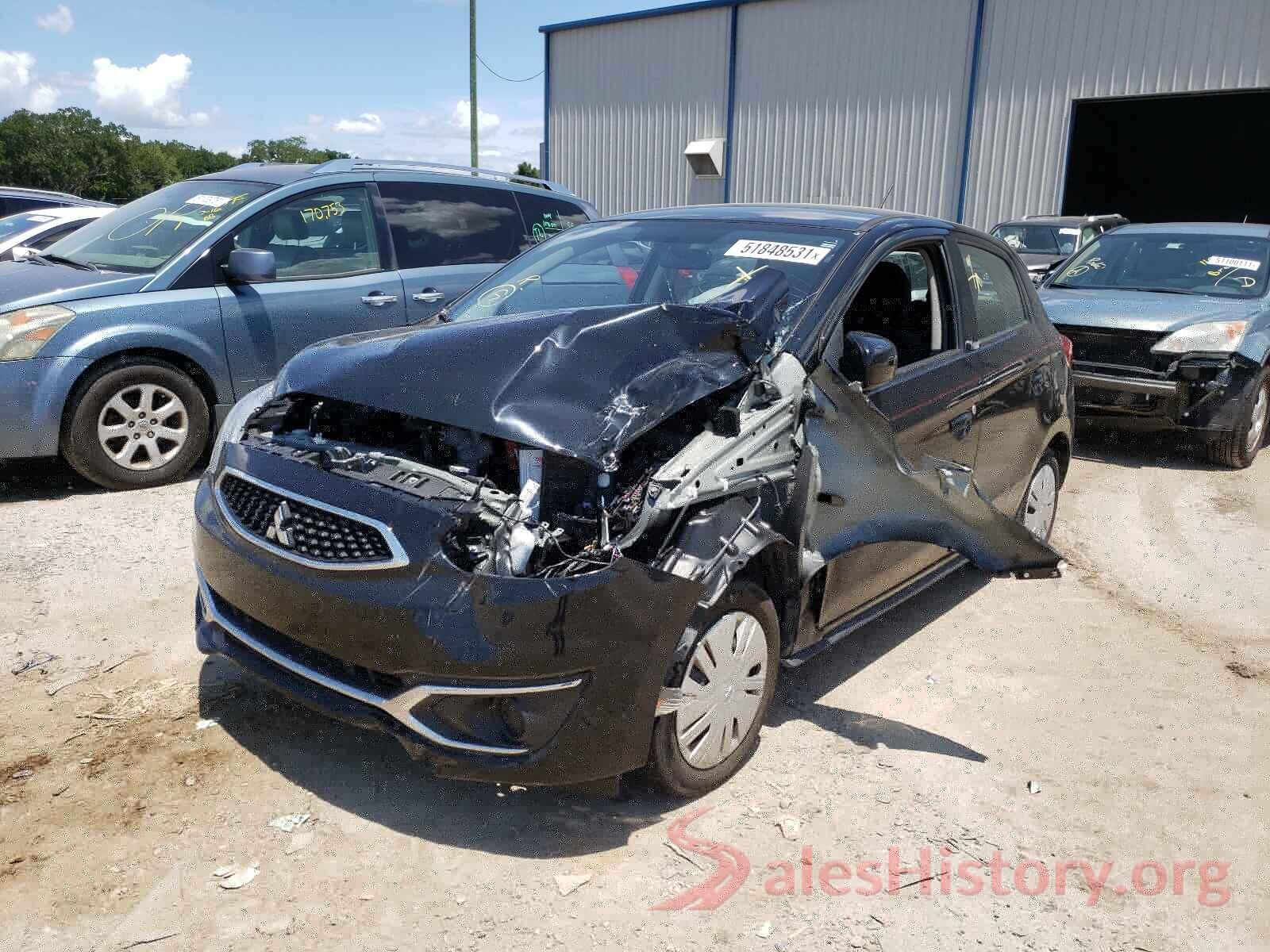 ML32A3HJXKH016363 2019 MITSUBISHI MIRAGE