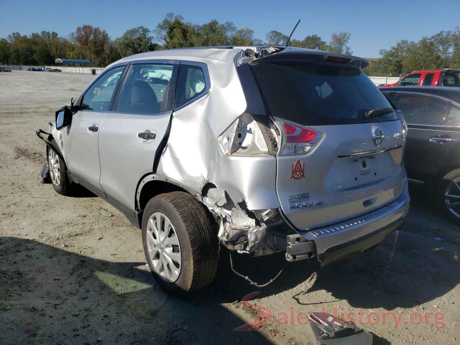 KNMAT2MV8GP603390 2016 NISSAN ROGUE