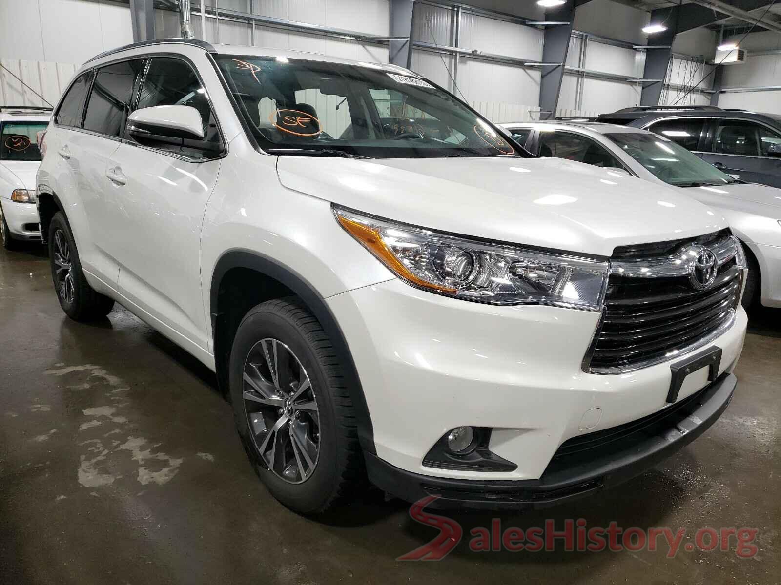 5TDJKRFH3GS294923 2016 TOYOTA HIGHLANDER