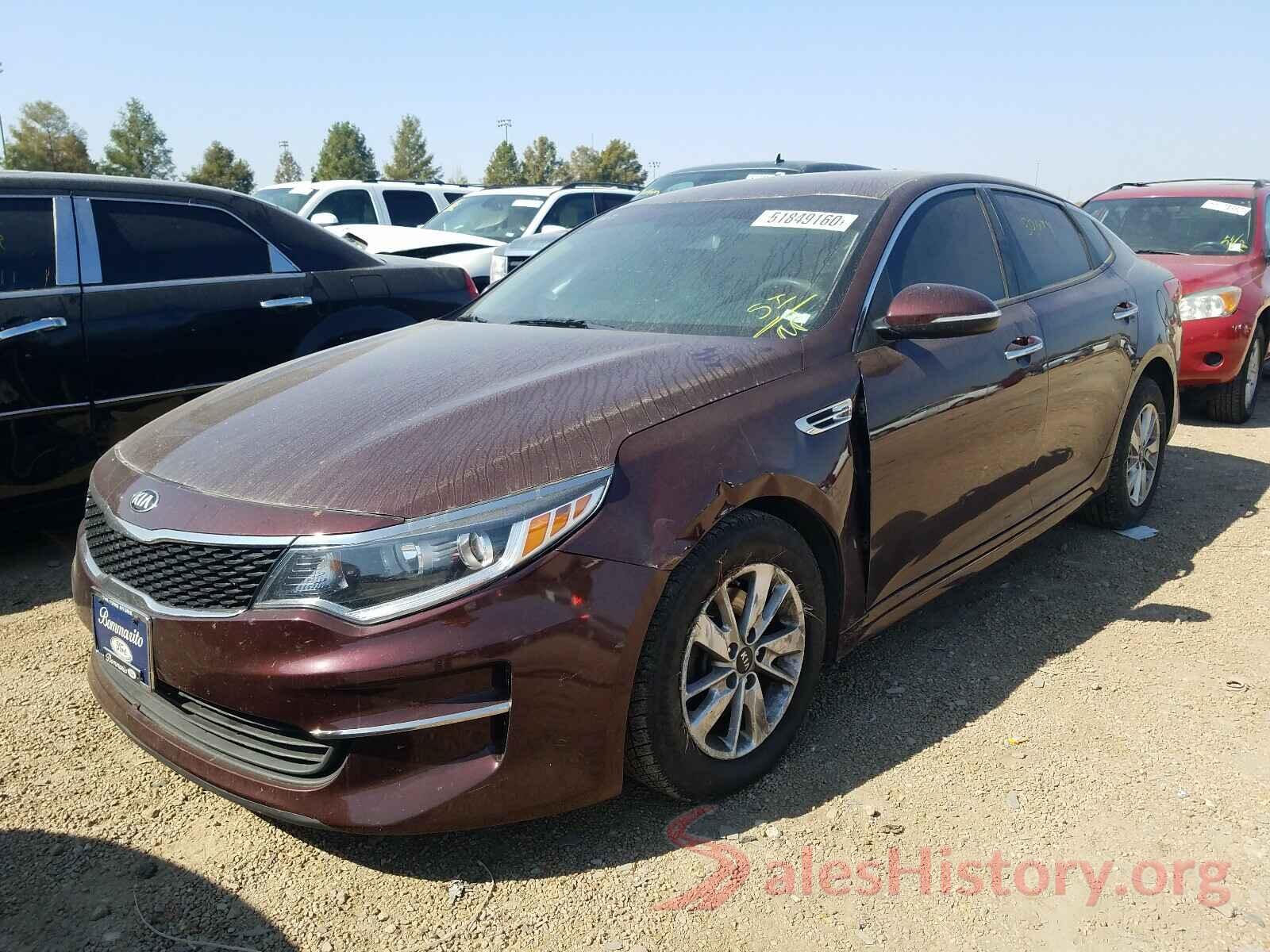 5XXGT4L33HG166025 2017 KIA OPTIMA