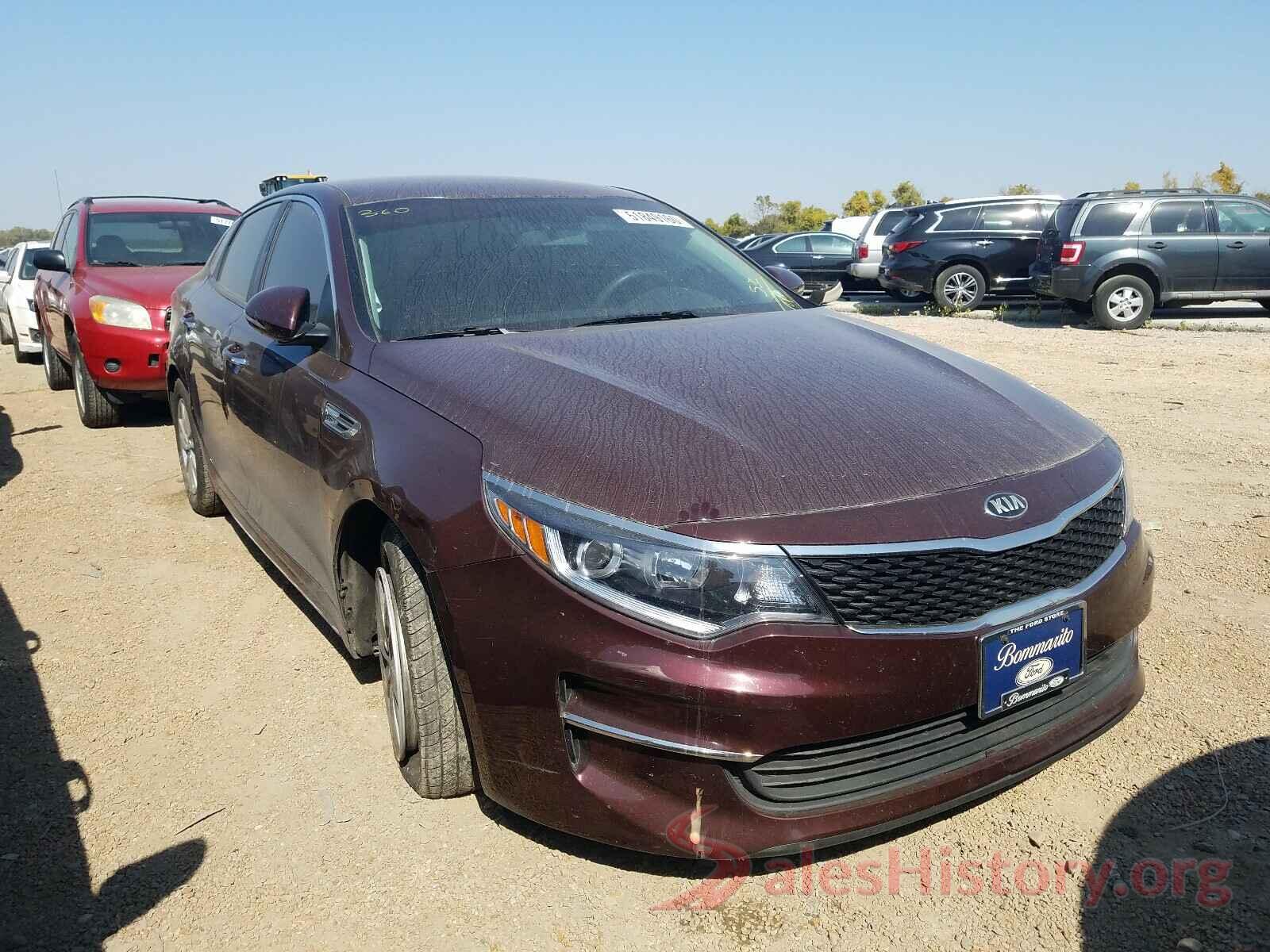 5XXGT4L33HG166025 2017 KIA OPTIMA