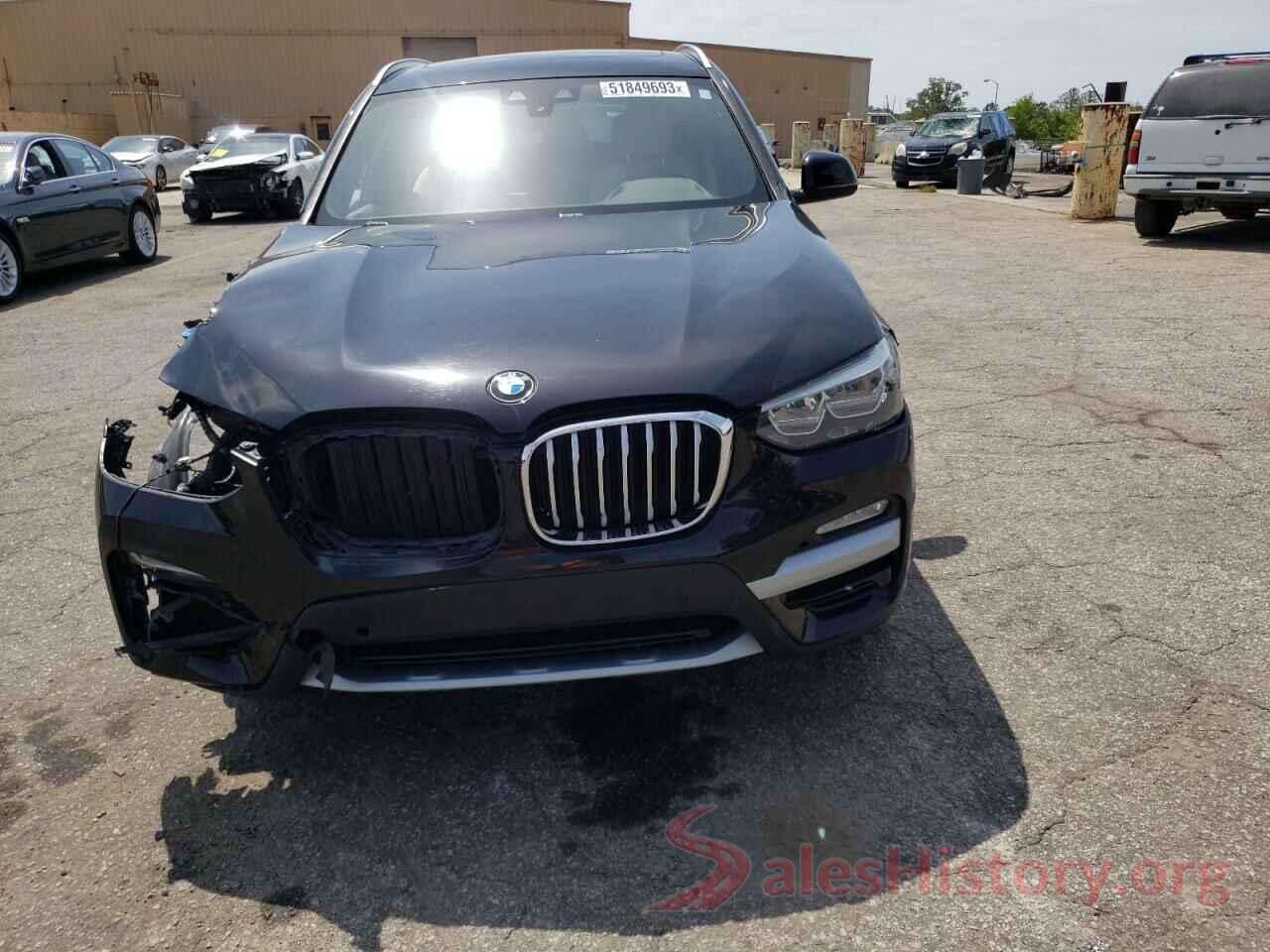 5UXTR9C50KLD93645 2019 BMW X3