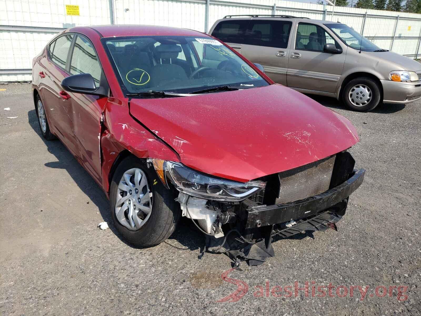 KMHD74LF4HU315498 2017 HYUNDAI ELANTRA