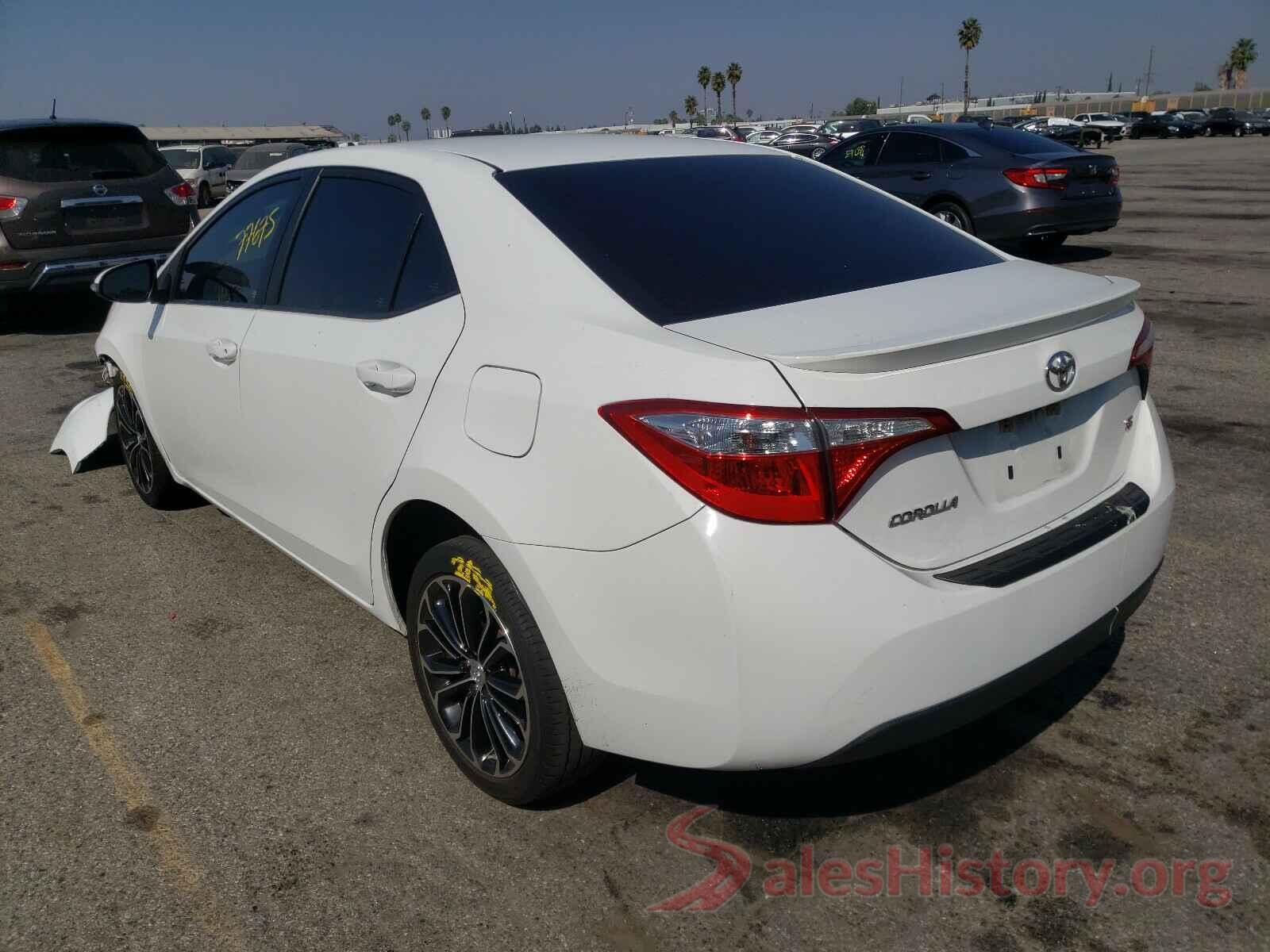 5YFBURHE9GP543591 2016 TOYOTA COROLLA