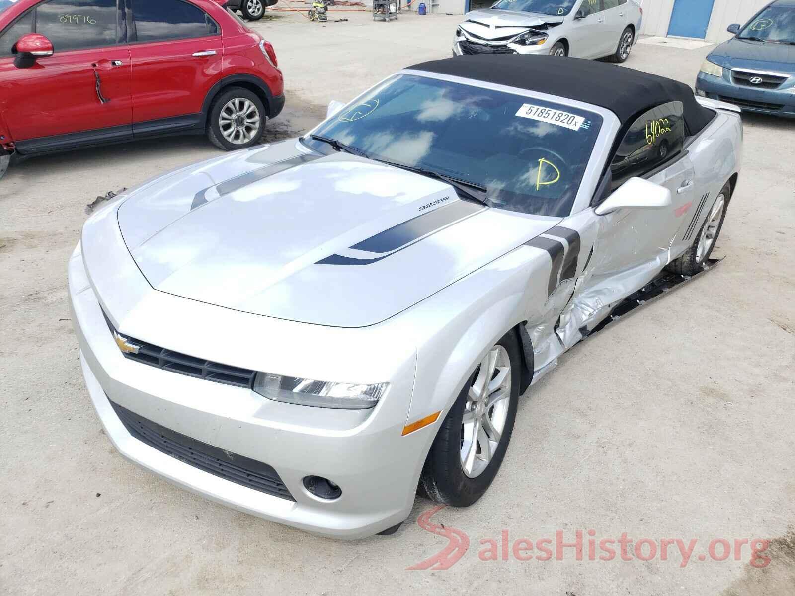 2G1FF3D31E9251288 2014 CHEVROLET CAMARO